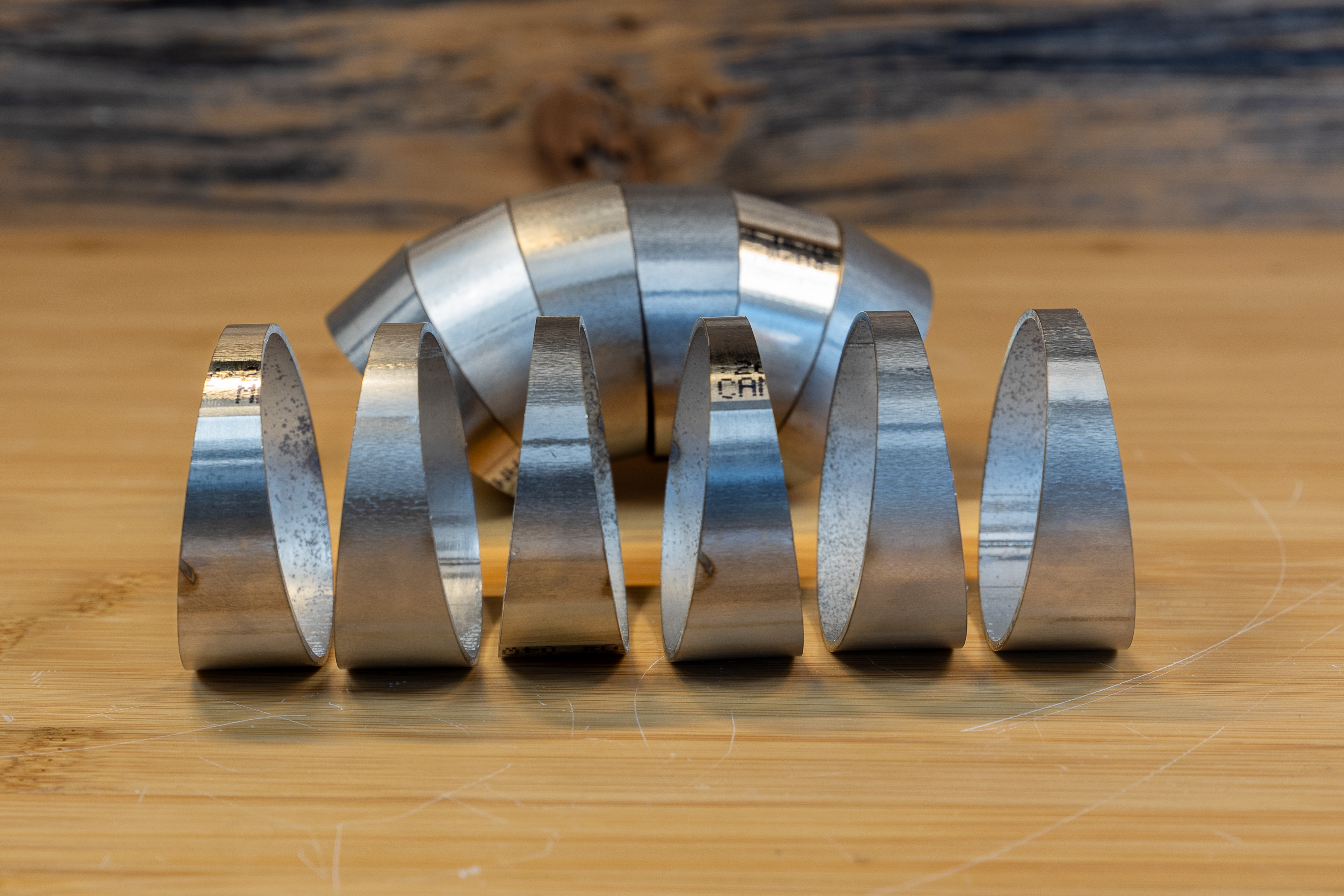 MBRP Exhaust T304SS 2.25" Diameter, 180 degree, Pie Cut. PC15251