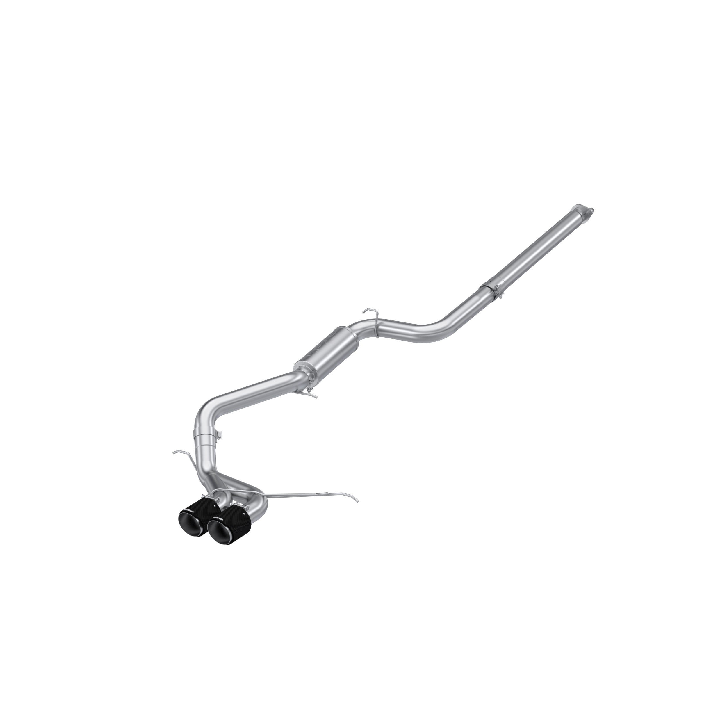 MBRP Exhaust 3in. Cat-Back. Dual Center Outlet. Race. T304. CF S42013CF