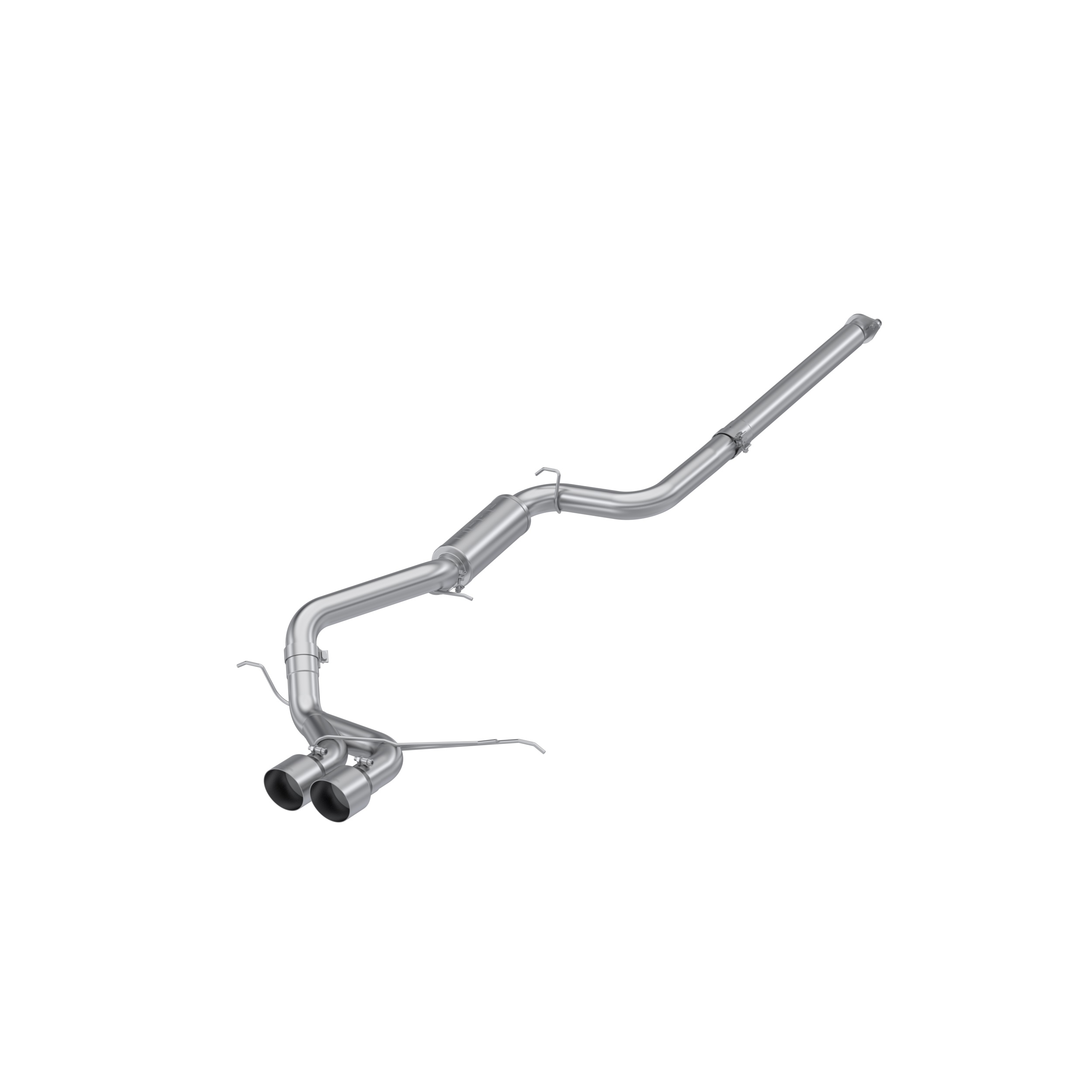 MBRP Exhaust 3in. Cat-Back. Dual Center Outlet. Race. AL S4201AL