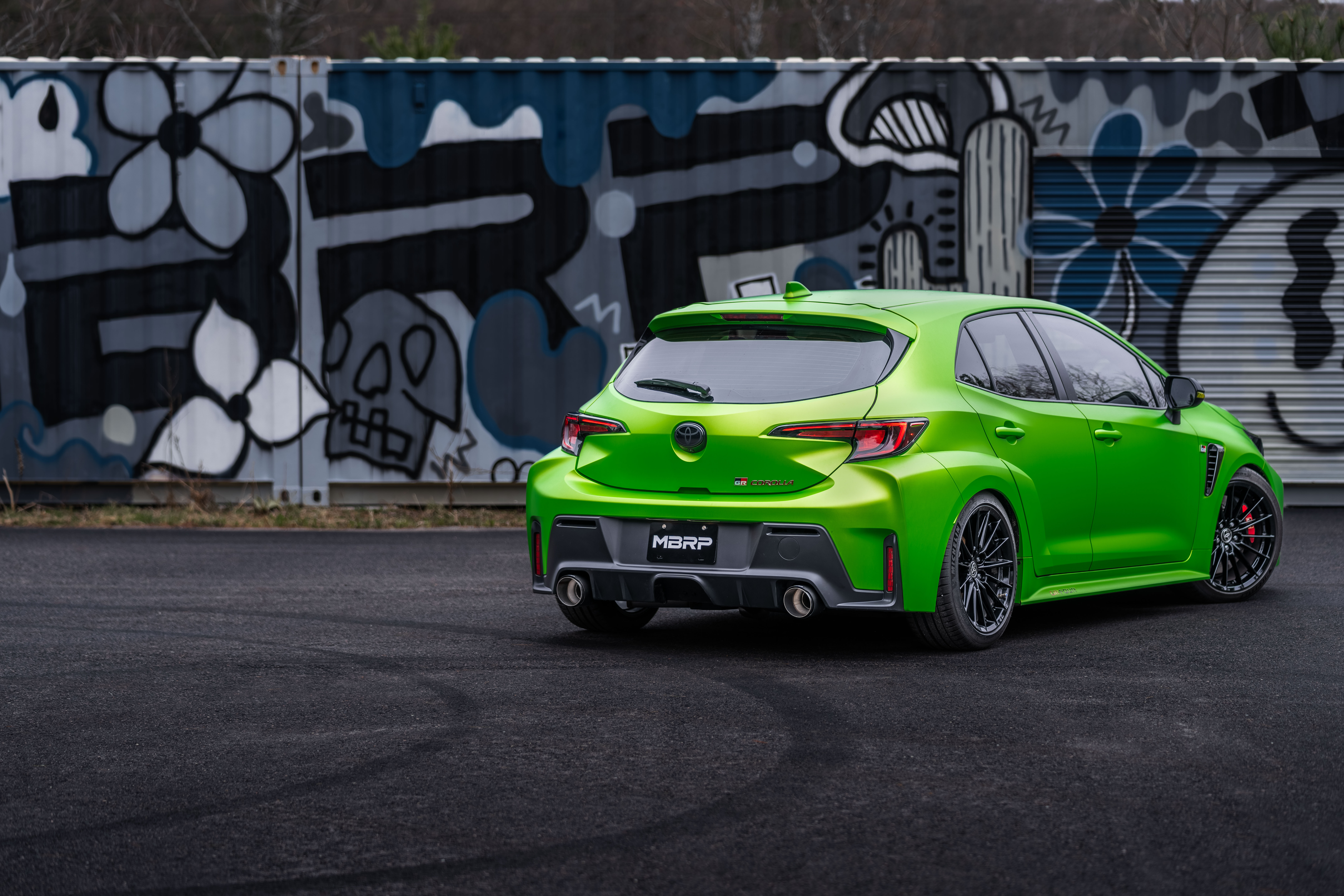 MBRP Exhaust 3in Cat-Back. Dual Rear Exit. T304. BE Tips S43023BE