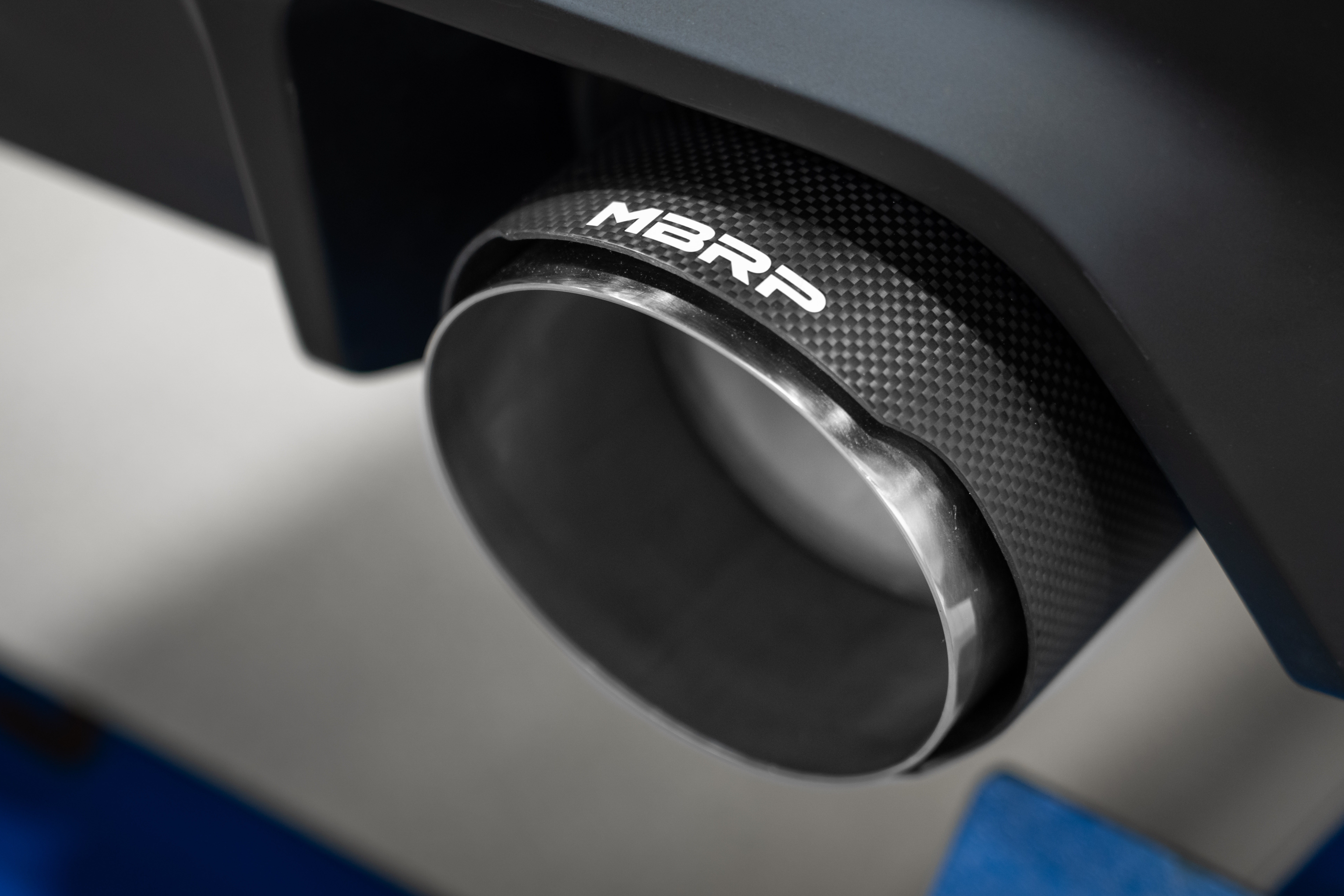 MBRP Exhaust 3in Cat-Back. Dual Rear Exit. T304. CF Tips S43023CF