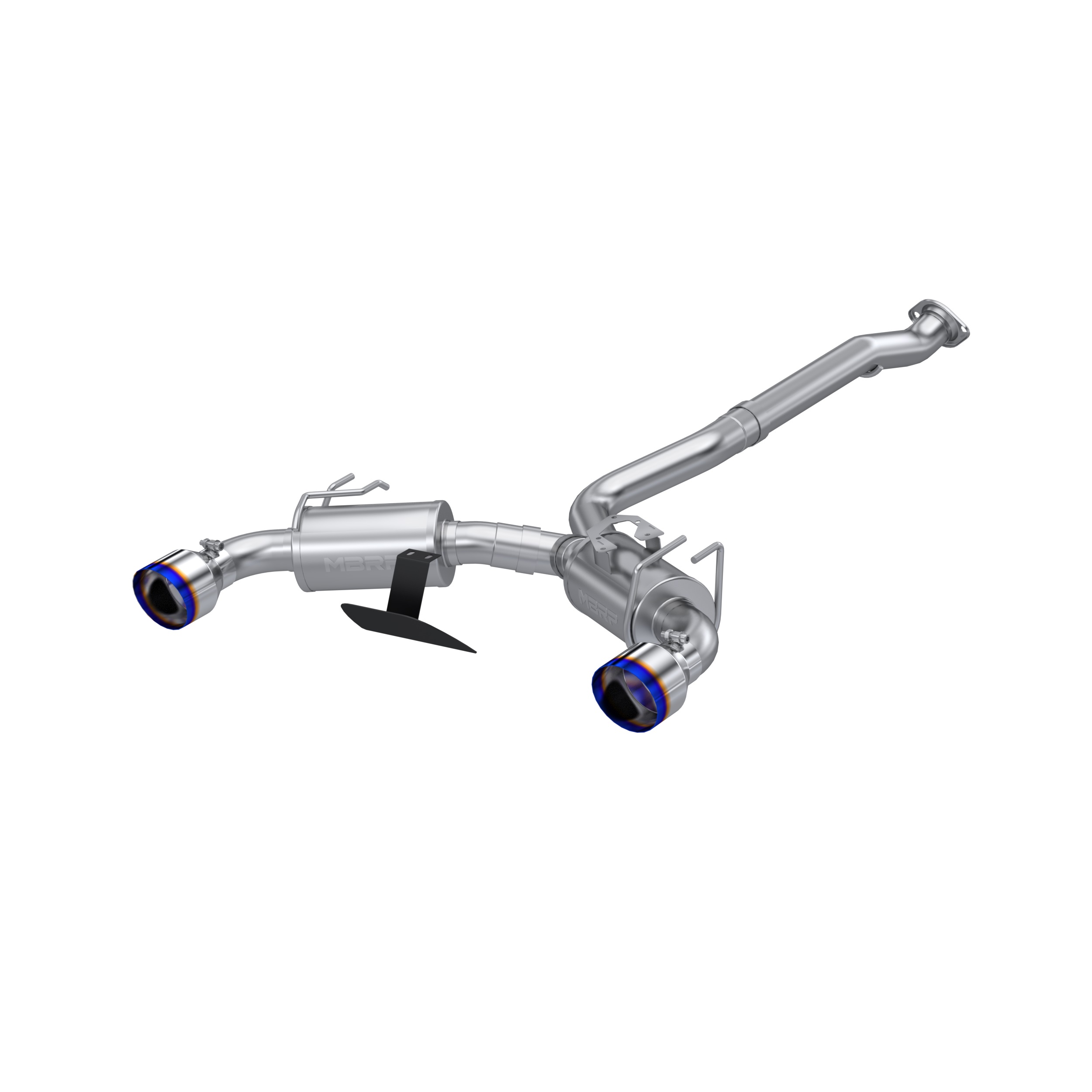 MBRP Exhaust 3in Cat-Back. Dual Rear Exit. T304. BE Tips S43023BE