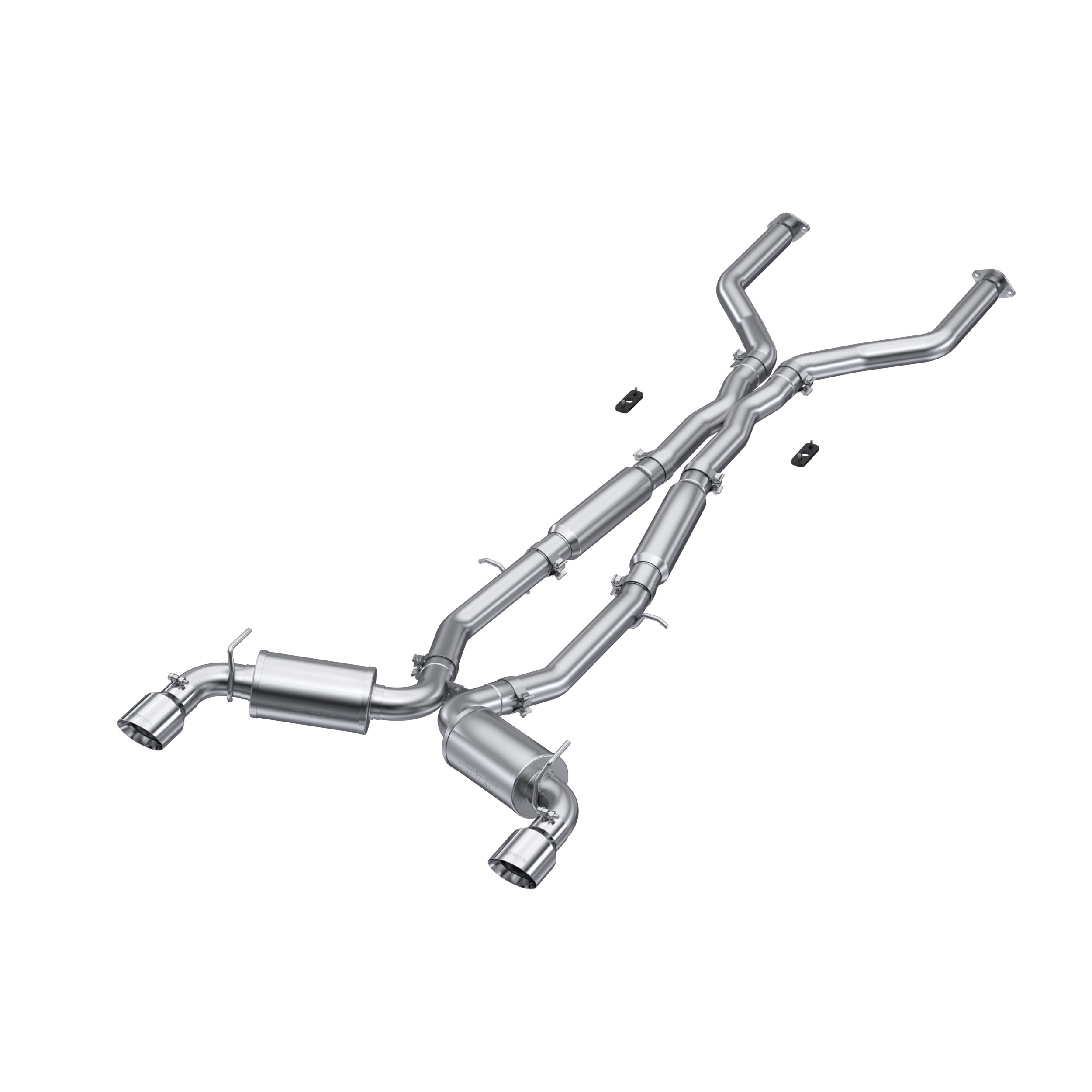 MBRP Exhaust 3in. Cat-Back. Dual Rear Exit. T304. Tour S4406304