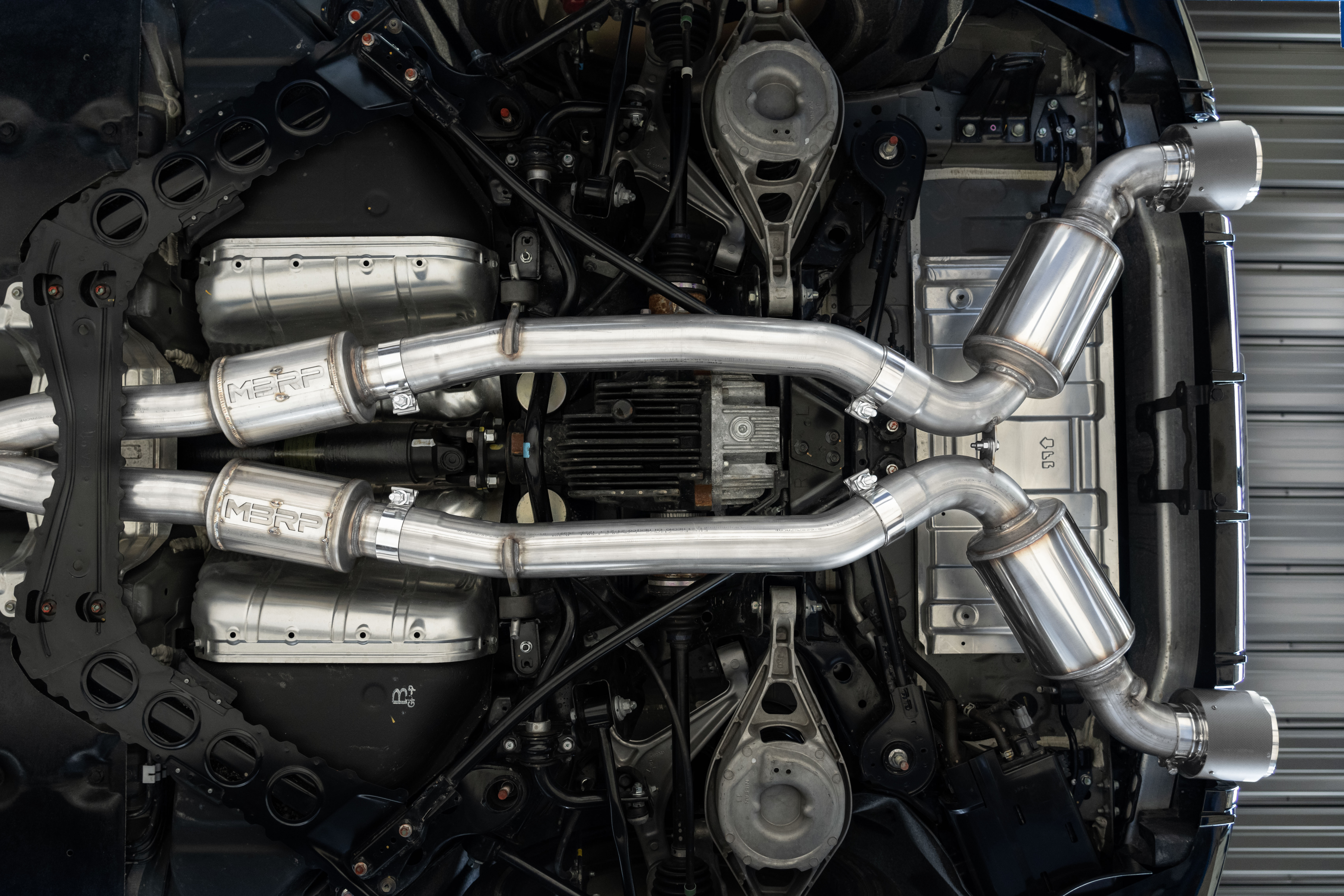 MBRP Exhaust 3in. Cat-Back. Dual Rear Exit. T304 CF S44083CF