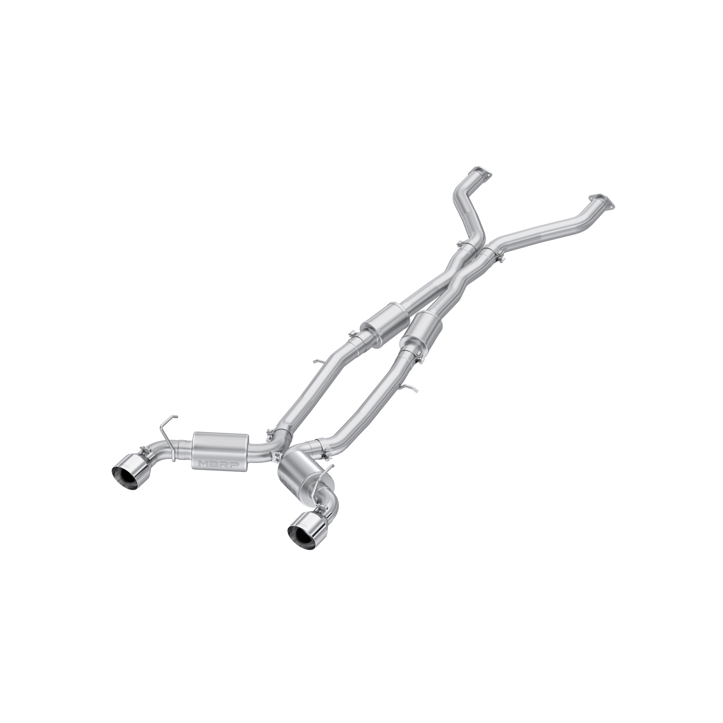 MBRP Exhaust 3in. Cat-Back. Dual Rear Exit. T304 S4408304