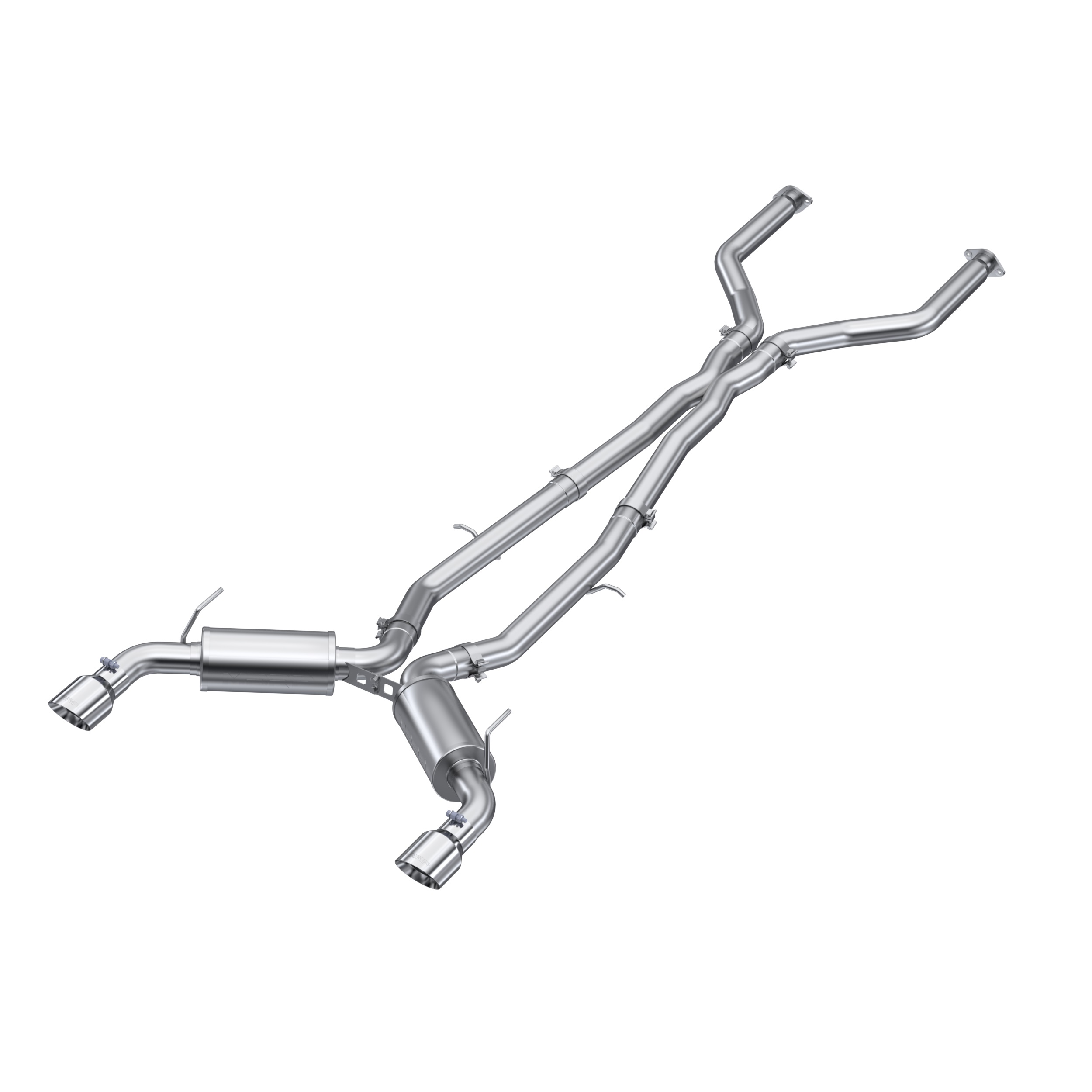 MBRP Exhaust 3in. Cat-Back. Dual Rear Exit. T304 S4400304