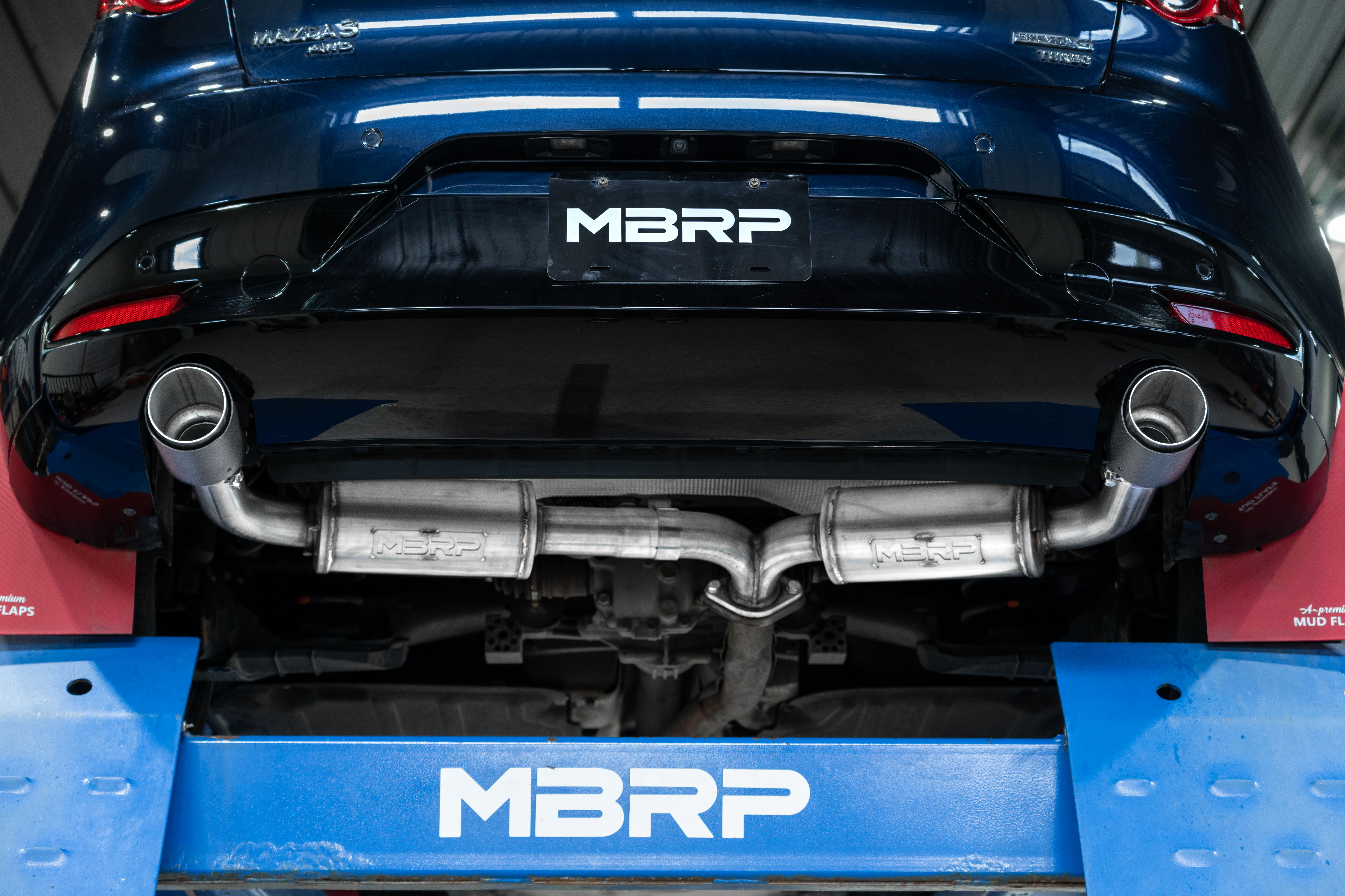 MBRP Exhaust 2.5in. Axle-Back. Dual Rear. T304. Street S4450304