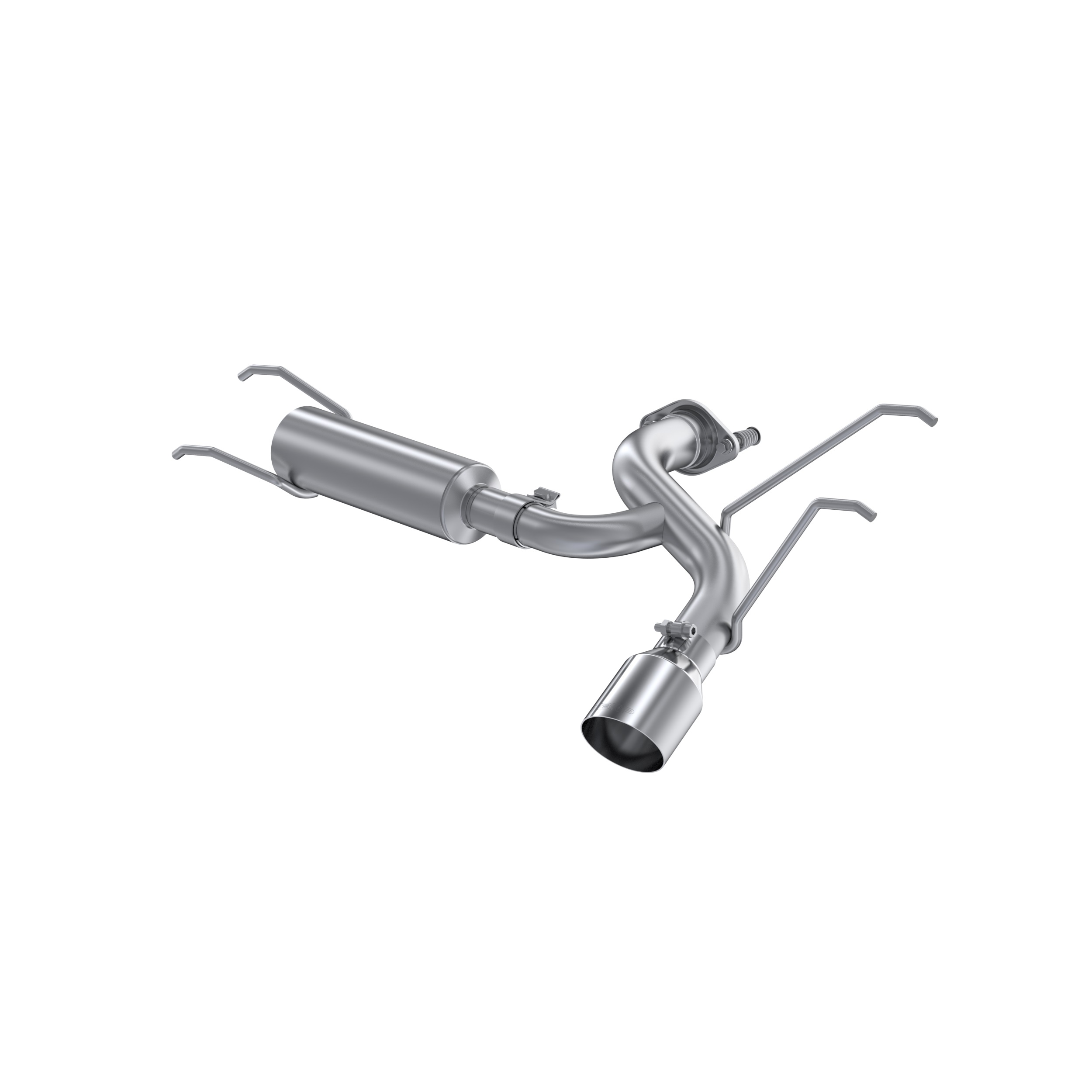 MBRP Exhaust MBRP 2.5in Axle-Back, Single Rear, AL, Race. S4452AL