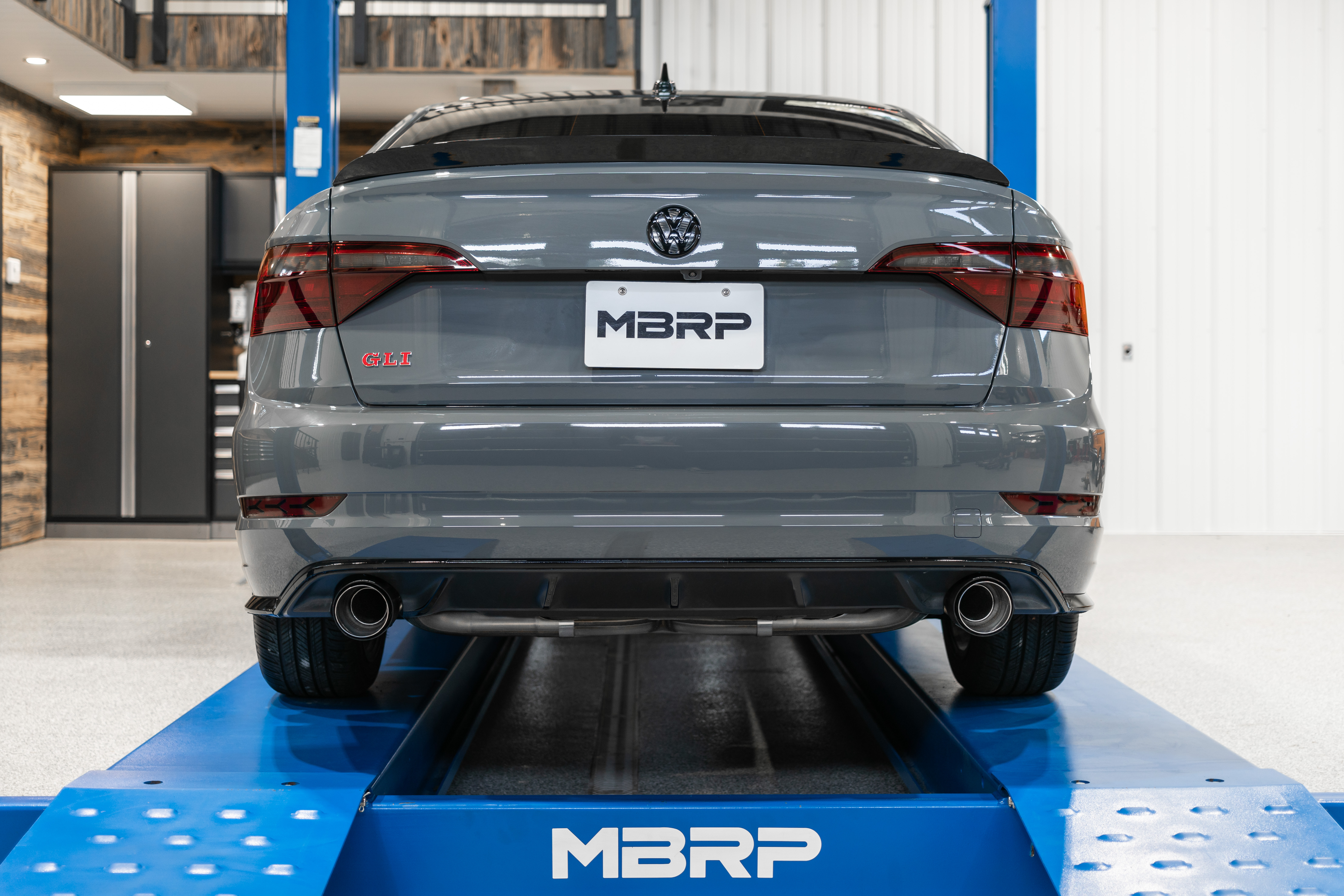 MBRP Exhaust 3in. Cat-Back. Dual Split Rear Exit. T304. CF Tips S46083CF