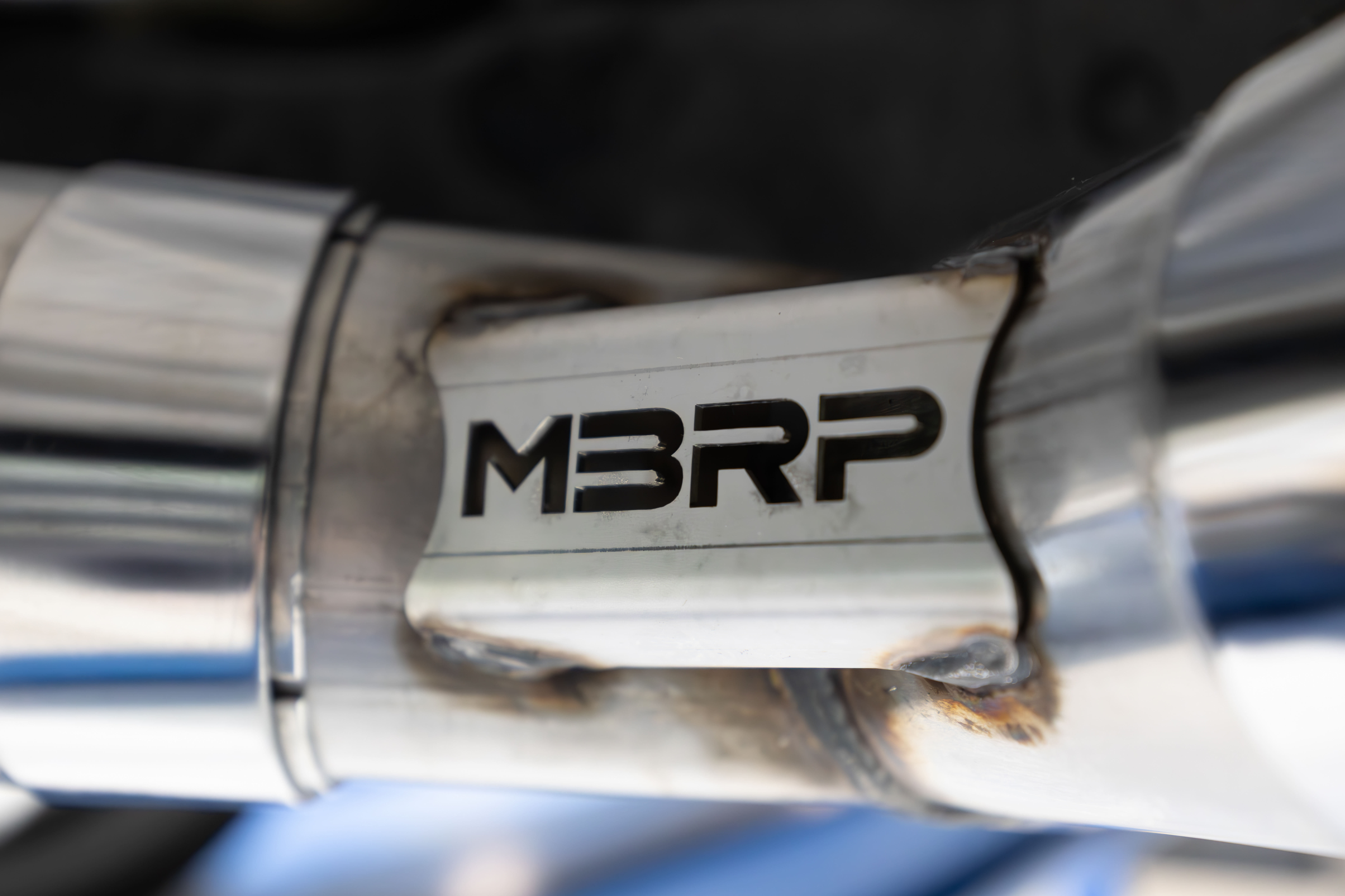MBRP Exhaust MBRP 3in. Cat-Back Dual Split Quad Rear, Valve Delete, T304. S4620304