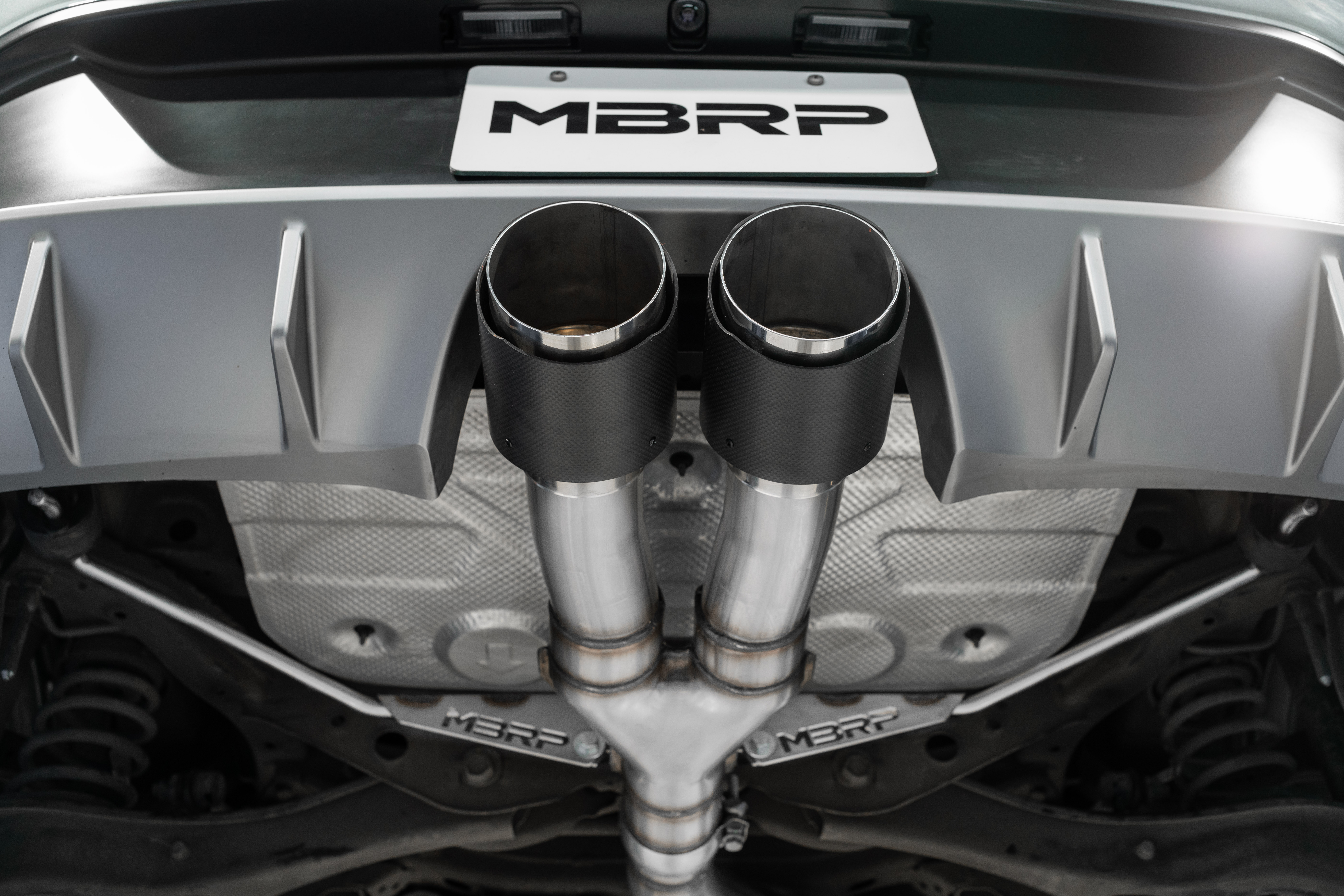MBRP Exhaust 3in. Cat-Back. Dual Split Center Rear Exit. AL S4705AL