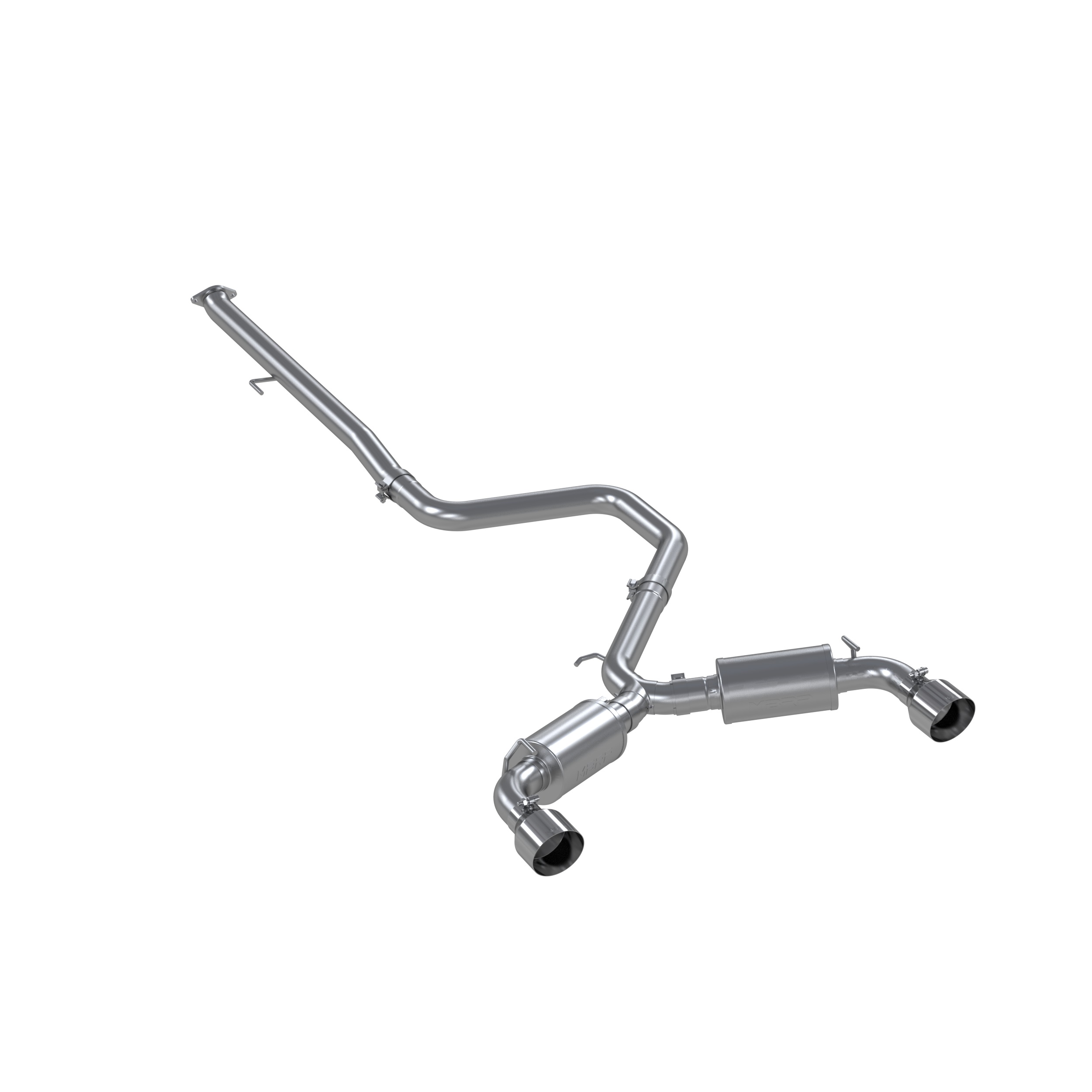MBRP Exhaust 3in. Cat-Back. Dual Split Rear Exit. AL S4706AL