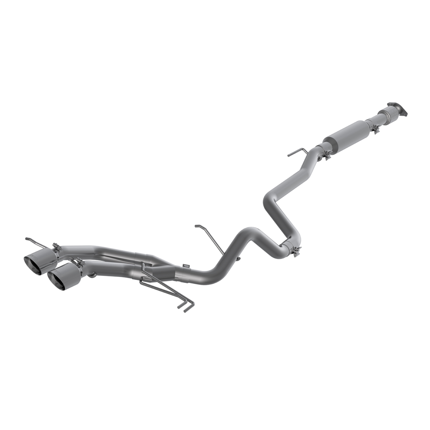 MBRP Exhaust 2.5in. Cat-Back. Dual Rear Exit. T304 S4703304
