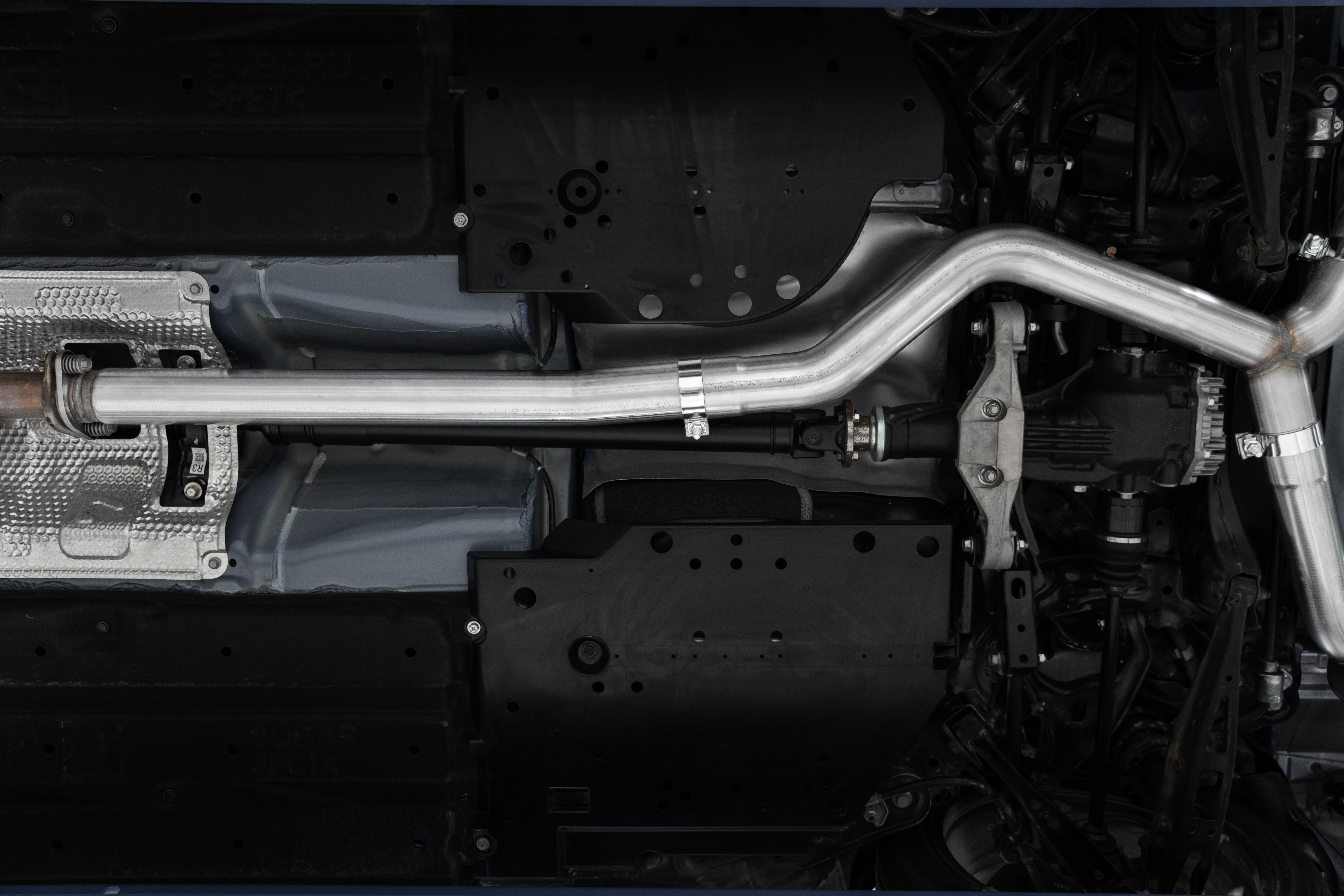 MBRP Exhaust 3in. Cat-Back. Dual Split Rear Exit. Quad Outlet. Street Profile. T304. CF Tips S48073CF