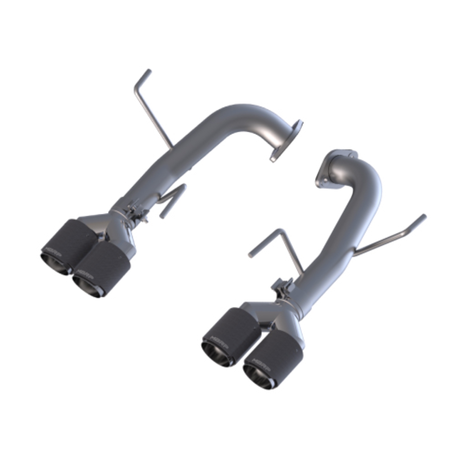 MBRP Exhaust 2.5in. Axle-Back. Dual Split Rear Exit. T304. CF Tips S48013CF