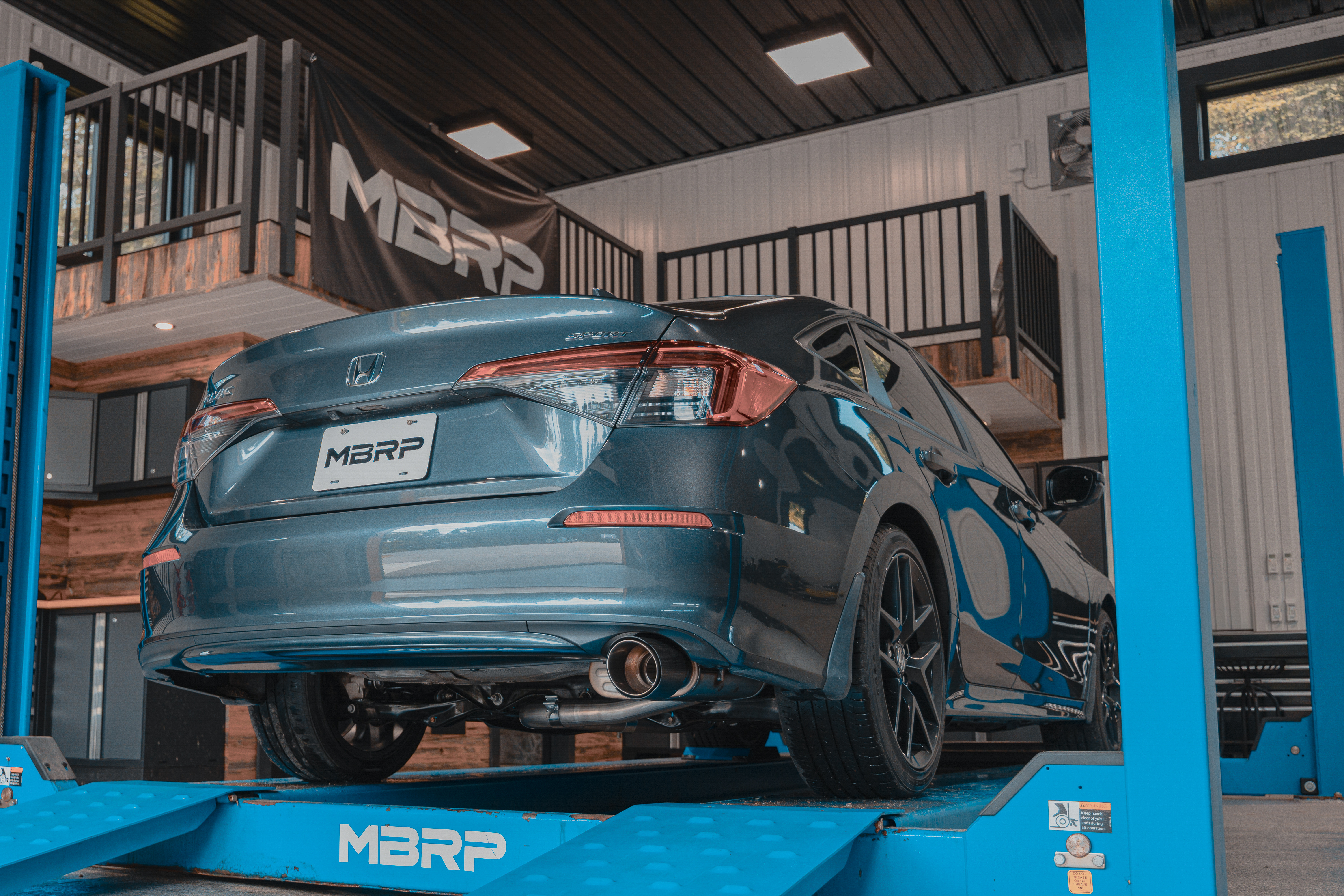 MBRP Exhaust MBRP 2.5-inch Cat-Back, Single Rear Exit, T304 with CF Tip S49053CF