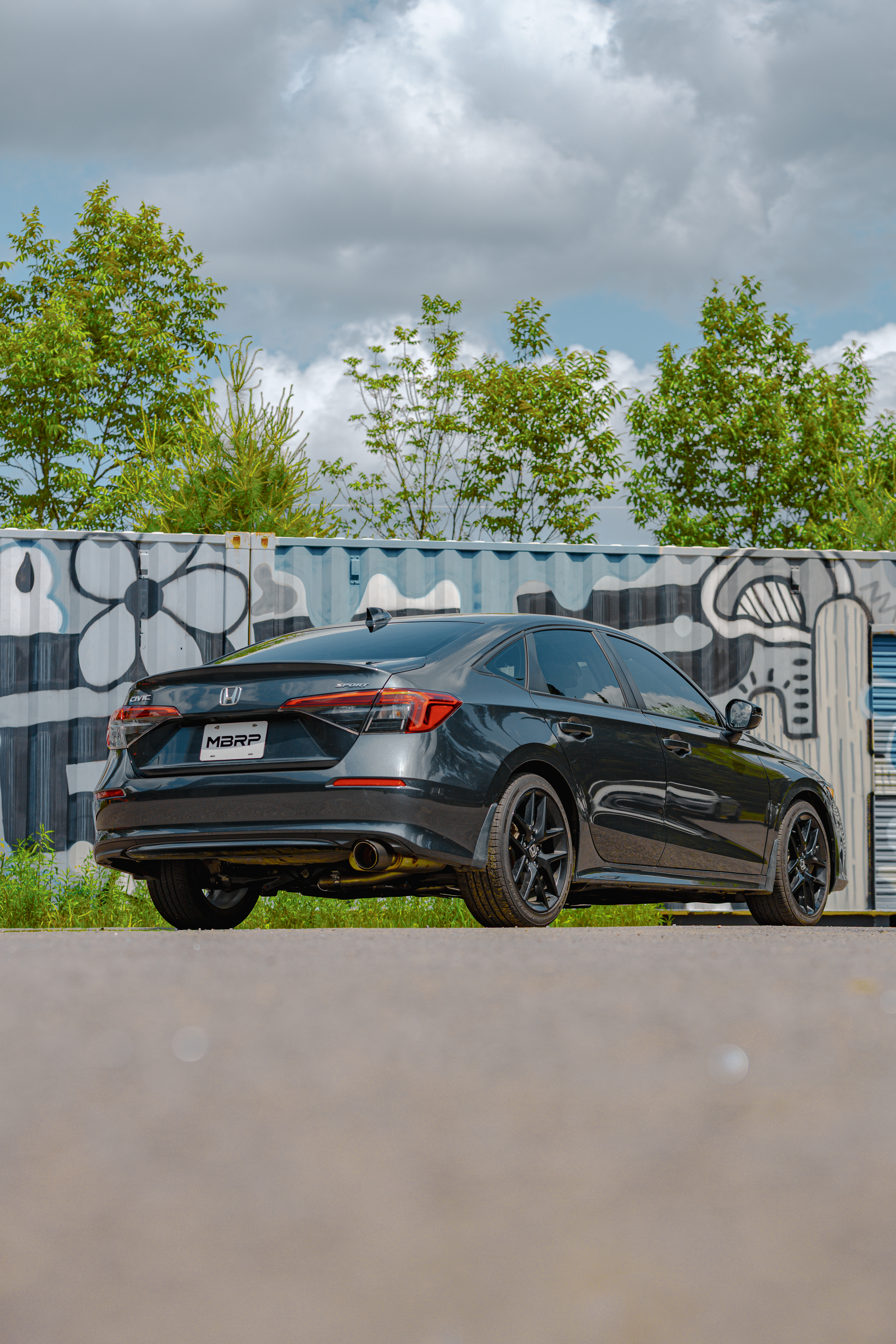 MBRP Exhaust MBRP 2.5-inch Cat-Back, Single Rear Exit, AL S4905AL