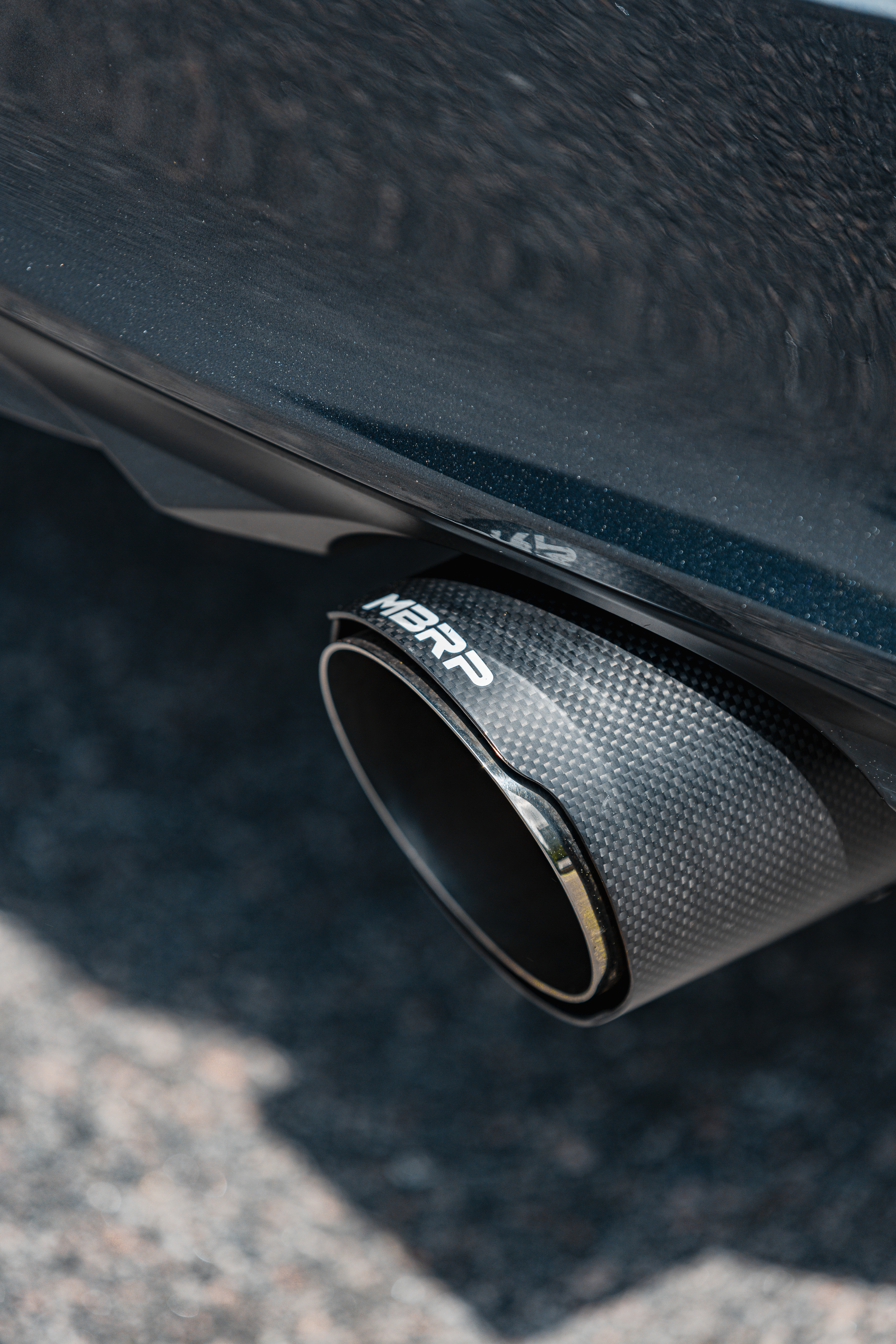 MBRP Exhaust MBRP 2.5-inch Cat-Back, Single Rear Exit, T304 with CF Tip S49053CF