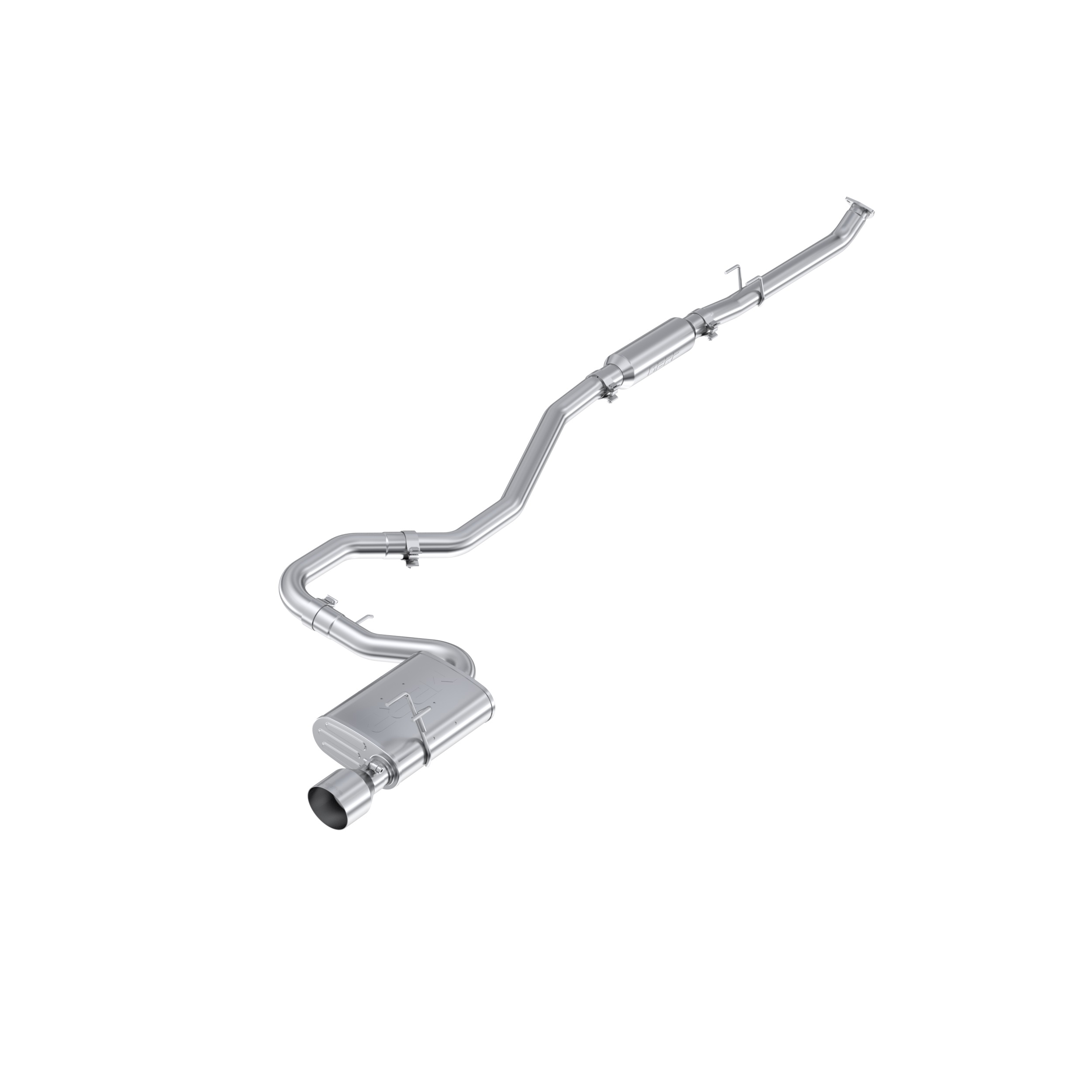 MBRP Exhaust MBRP 2.5-inch Cat-Back, Single Rear Exit, AL S4905AL