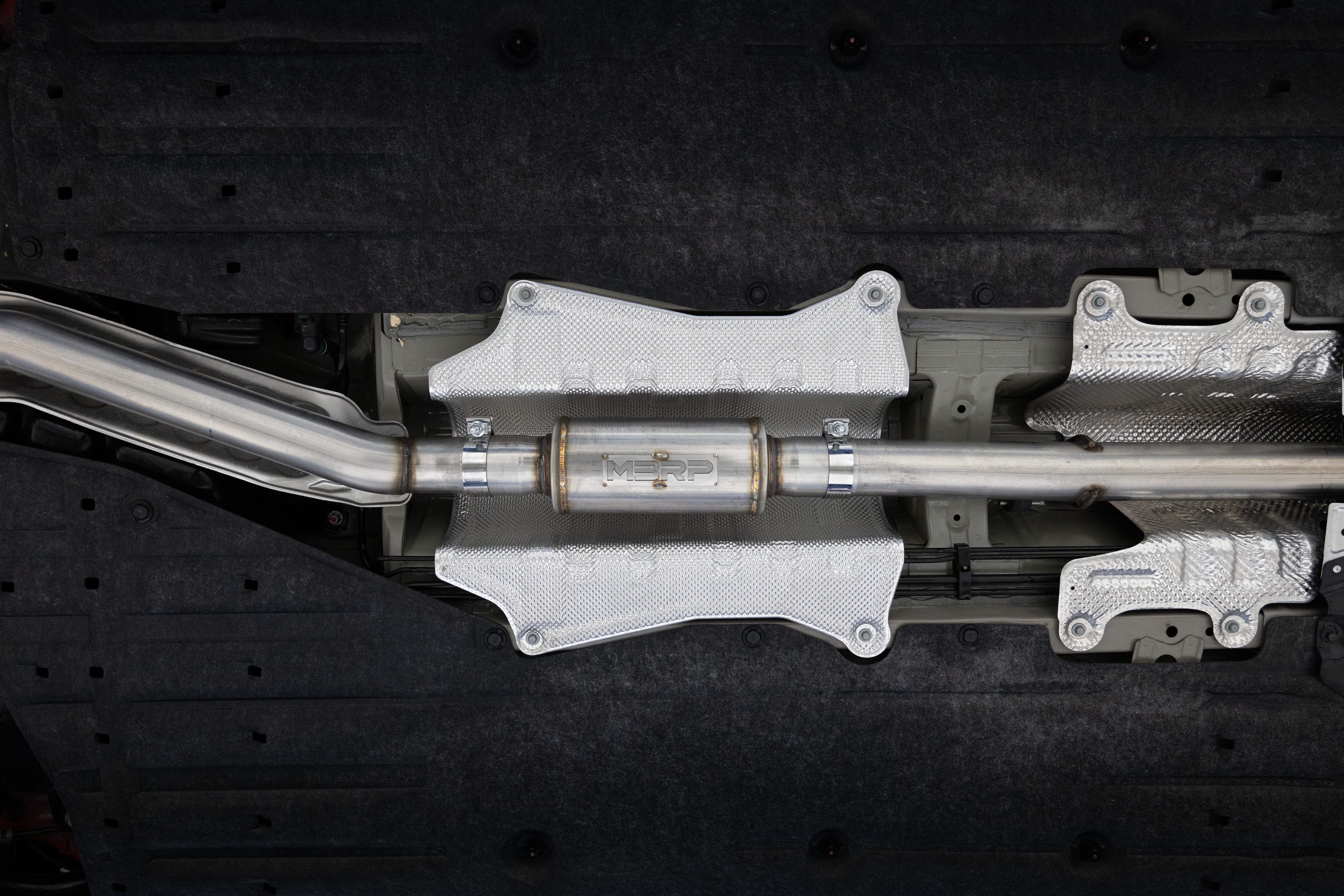 MBRP Exhaust MBRP 3 inch Cat-Back, 2.5 inch Dual Split Rear Exhaust, T304 with CF Tips S49063CF