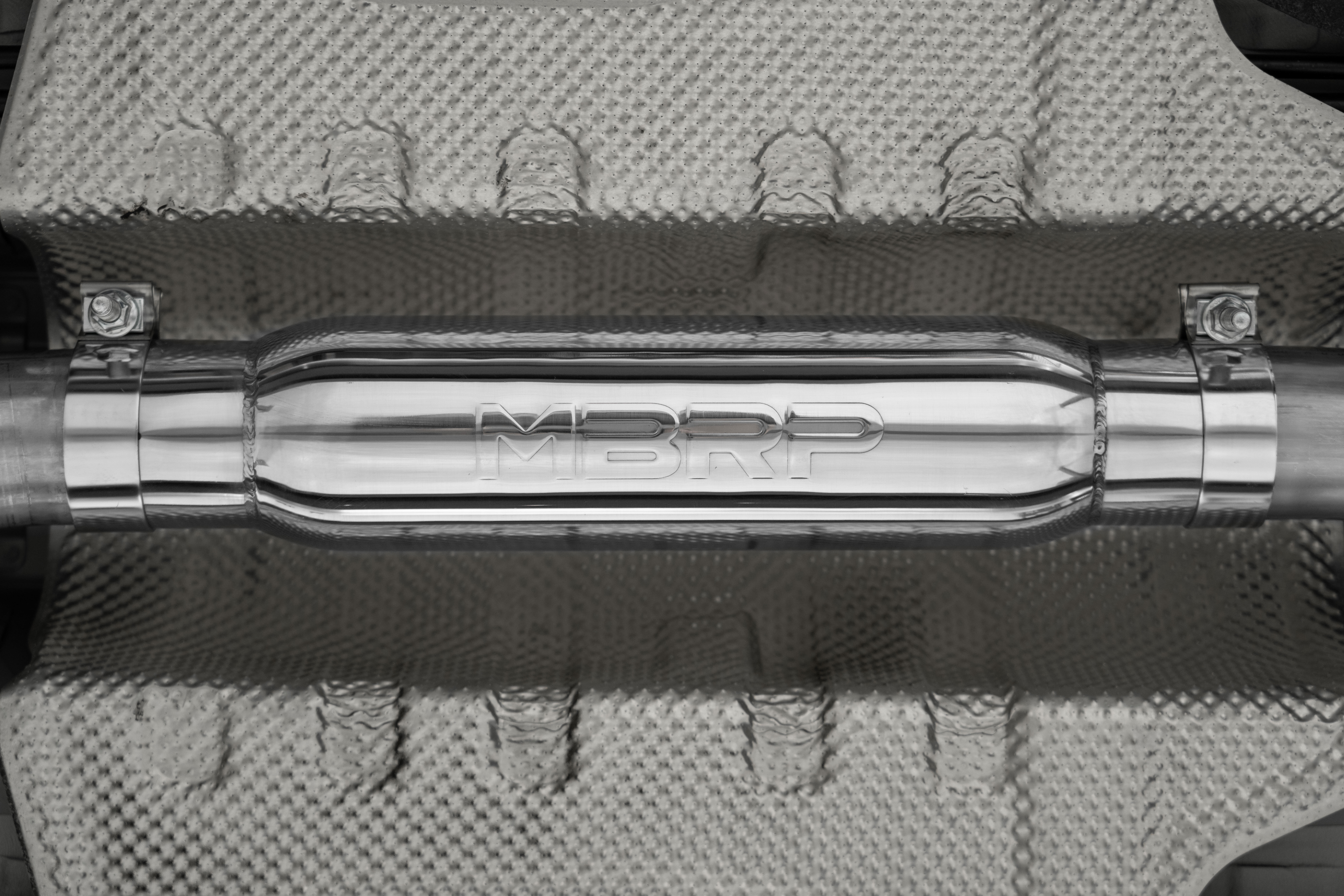 MBRP Exhaust 3in. Cat-Back. Triple Centre Rear Exit. T304 CF S49023CF