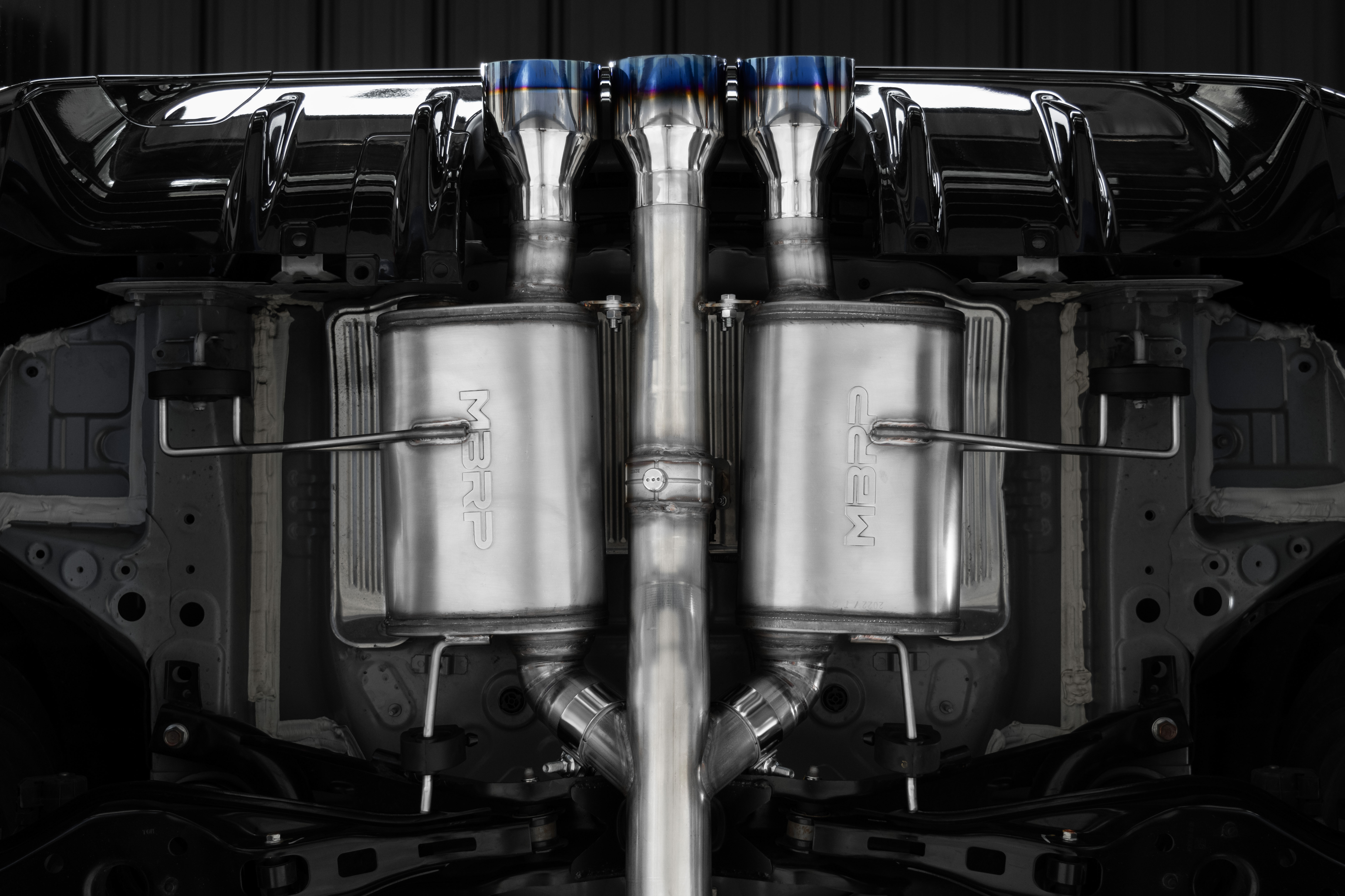 MBRP Exhaust 3in. Cat-Back. Triple Centre Rear Exit. T304 BE S49023BE