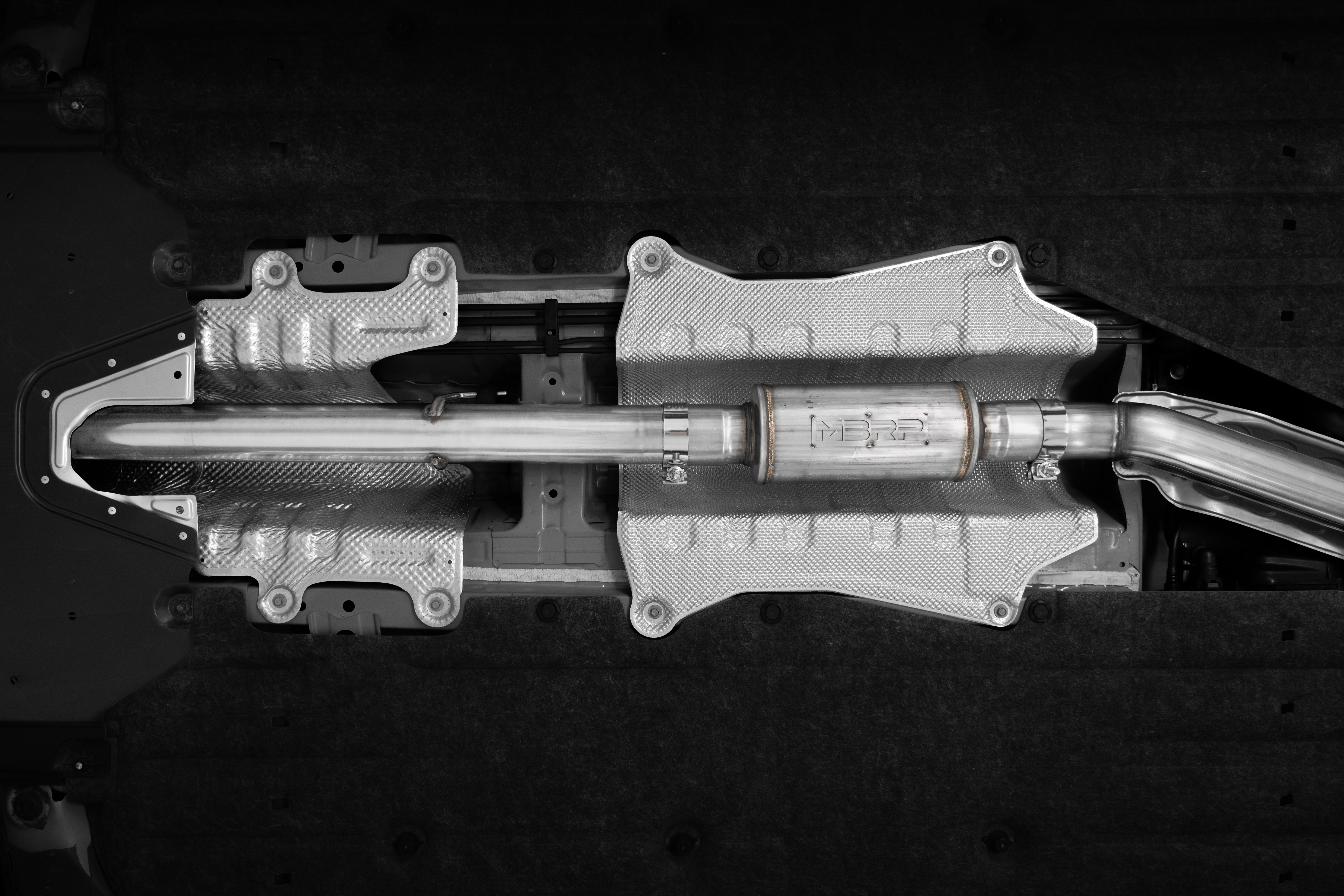 MBRP Exhaust 3in. Cat-Back. 2.5in. Dual Split Rear. T304. BE S49033BE