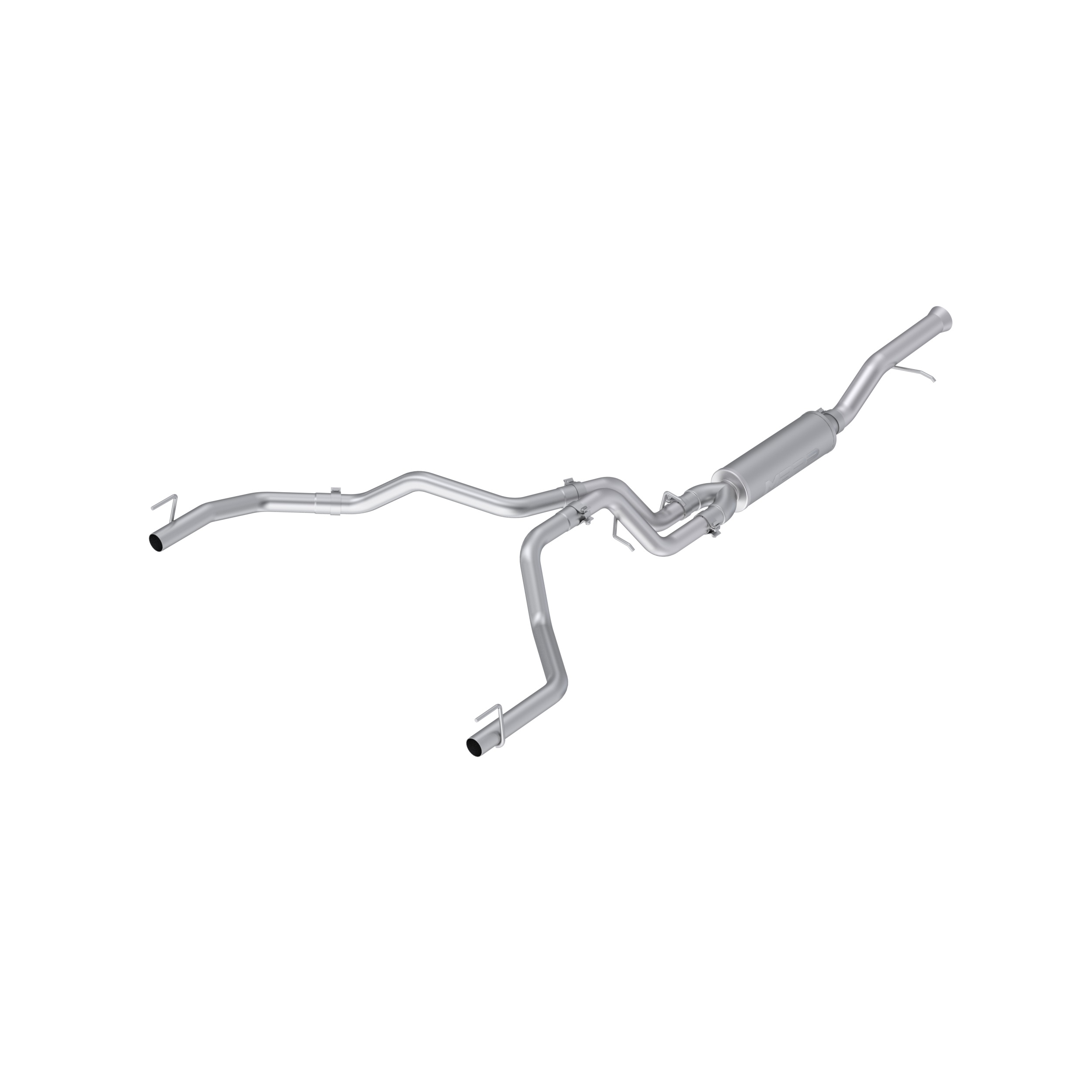 MBRP Exhaust MBRP 3-Inch Cat-Back, 2.5-Inch Dual Split Rear, T304, Street. S5007304