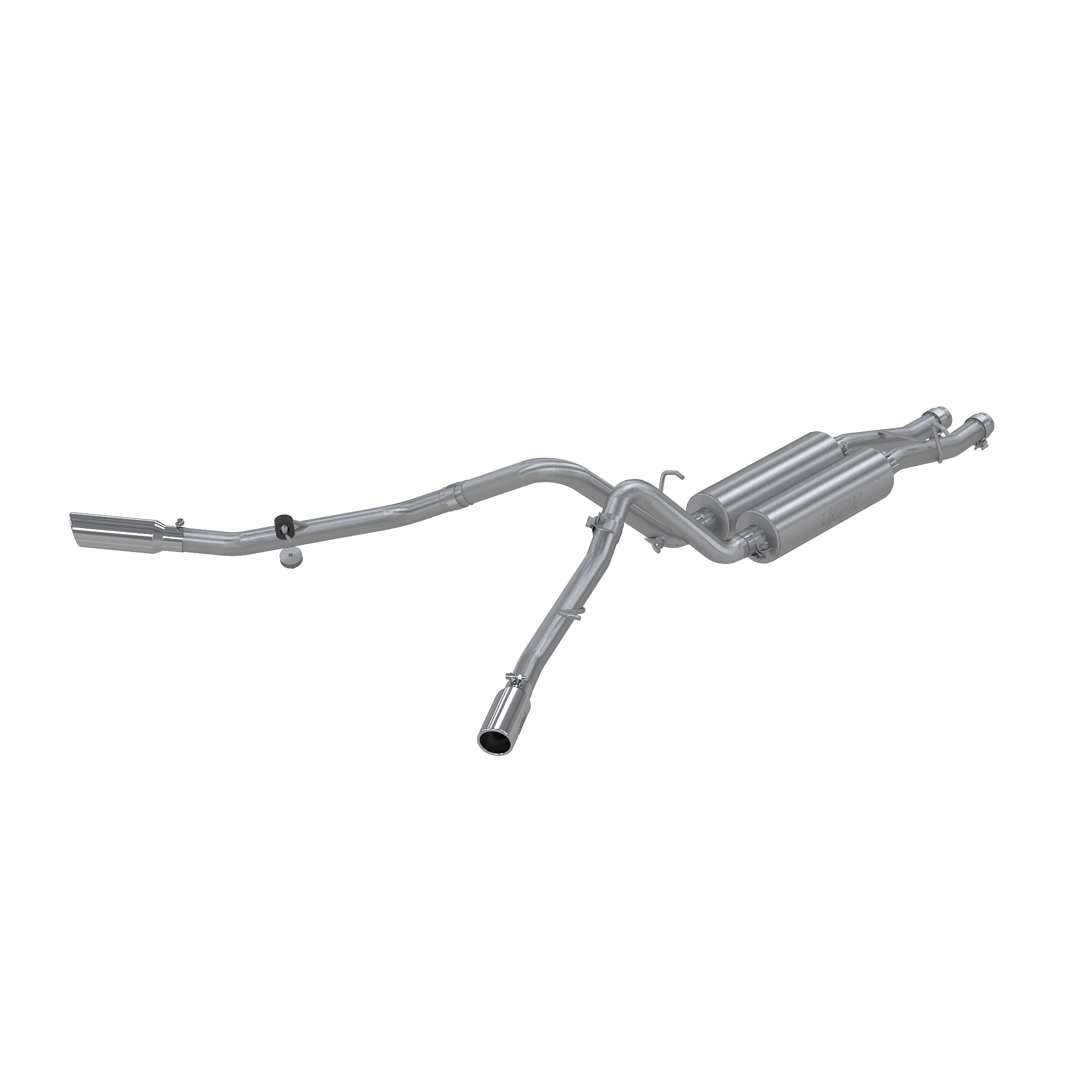 MBRP Exhaust 2.5in. Cat-Back. Dual Split Side Exit. T409 S5008409