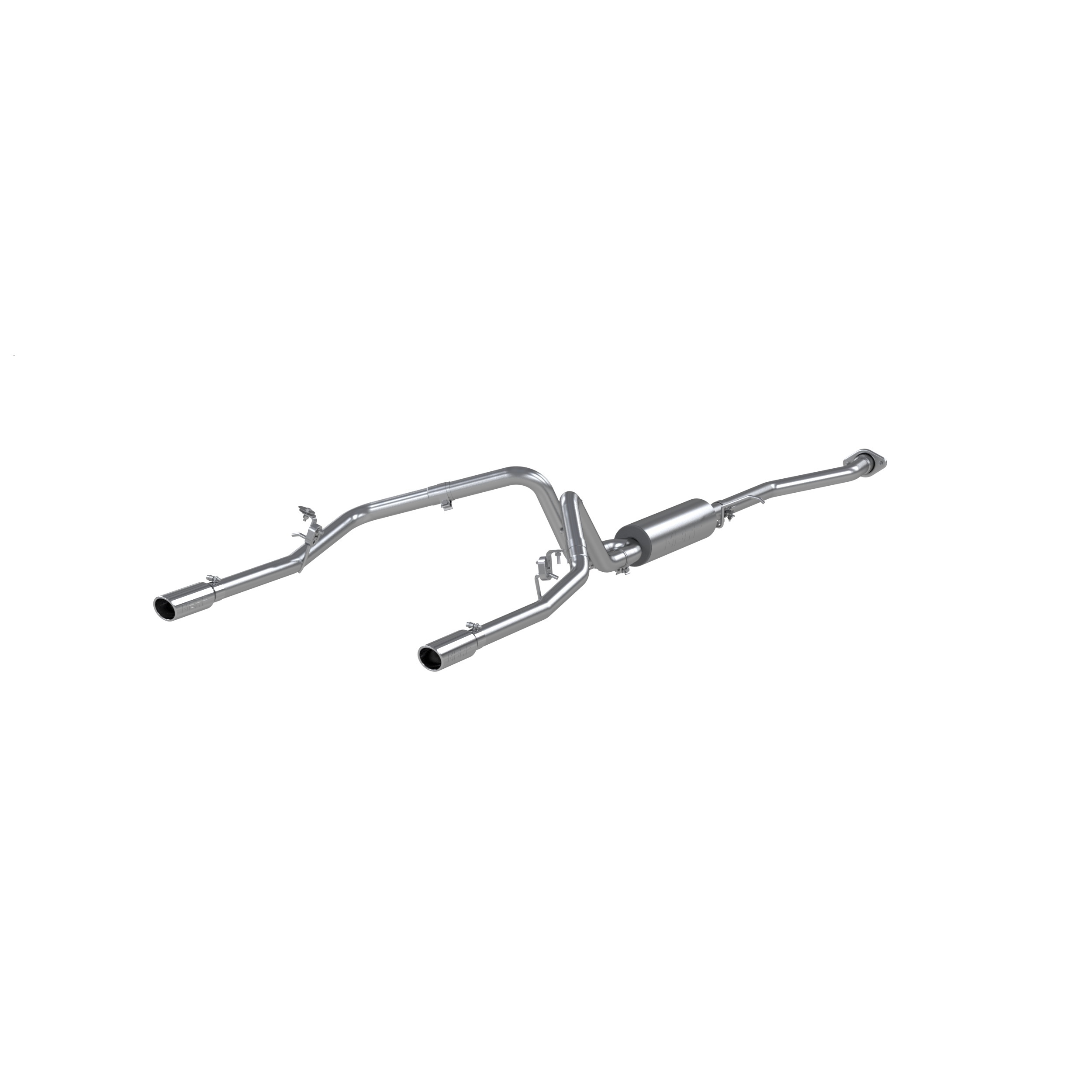 MBRP Exhaust 2.5in. Cat-Back. Dual Split Rear Exit. AL S5016AL