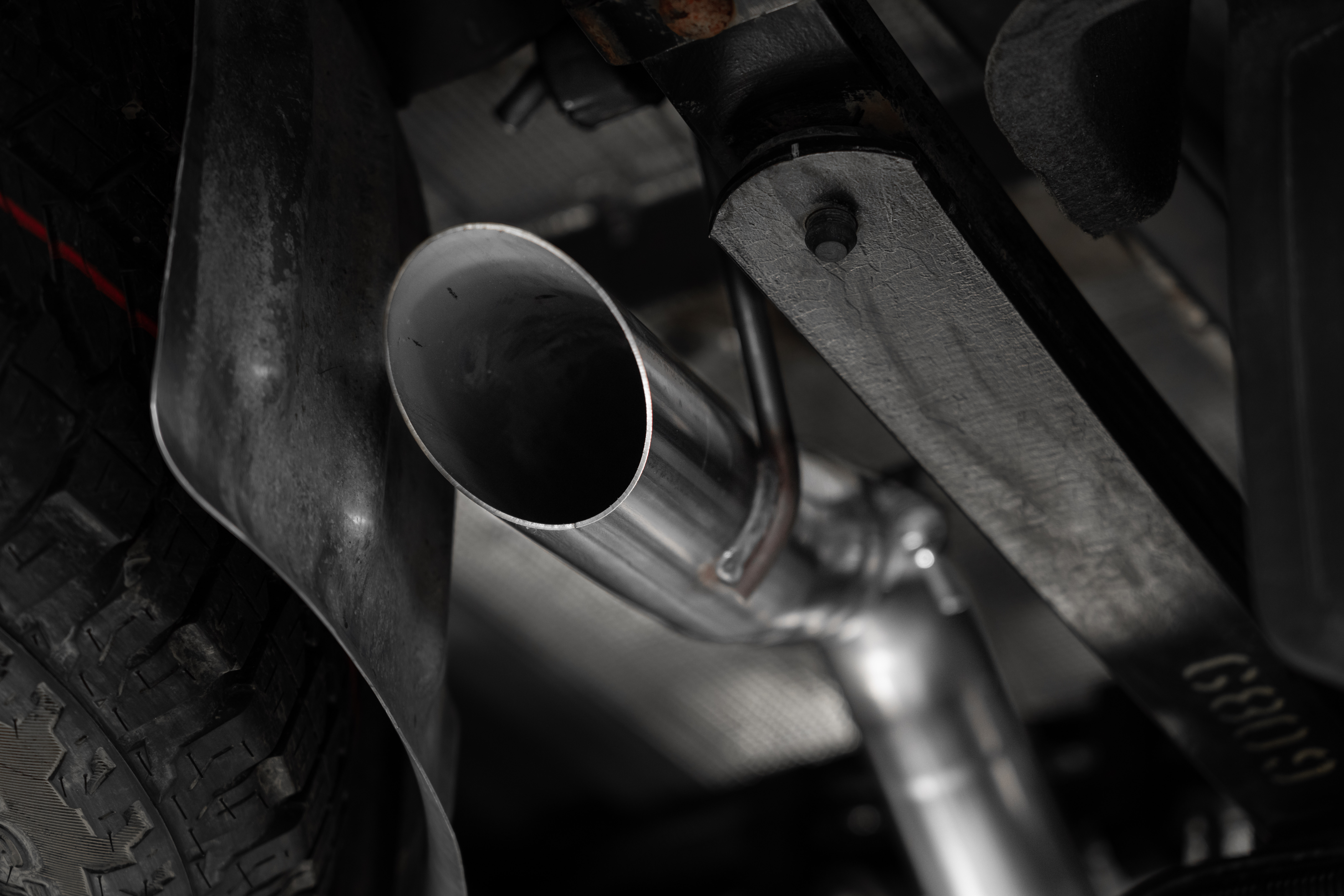 MBRP Exhaust 3in. Cat-Back. Single High Clearance Rear Exit. T304 S5017304