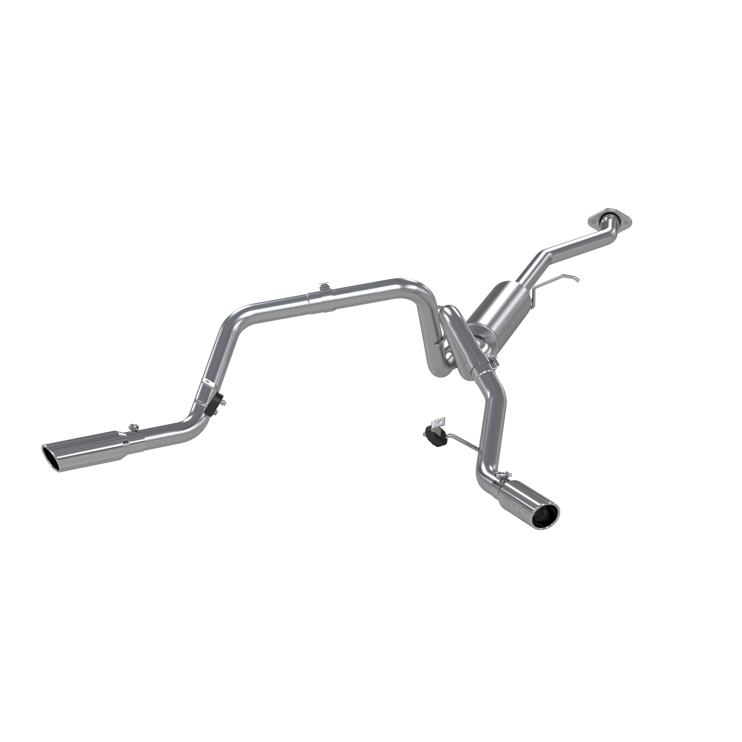 MBRP Exhaust 2.5in. Cat-Back. Dual Split Side Exit. T409 S5018409
