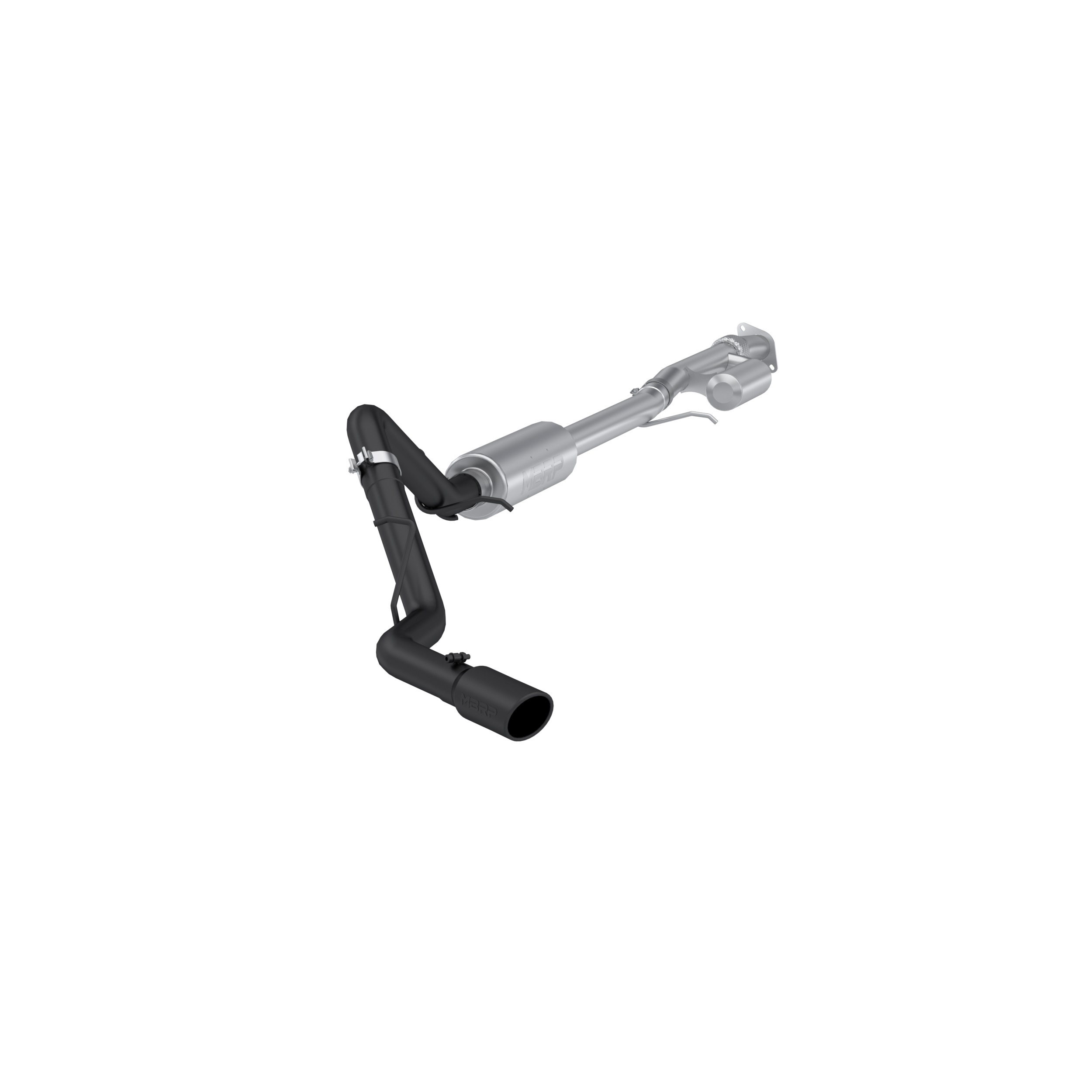 MBRP Exhaust 3in. Cat-Back. Single Side Exit. BLK S5019BLK