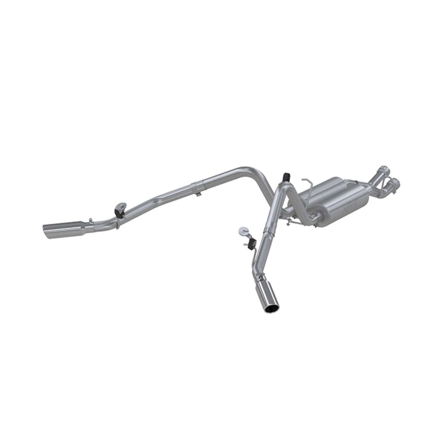 MBRP Exhaust 2.5in. Cat-Back. Dual Split Side Exit. T409 S5010409