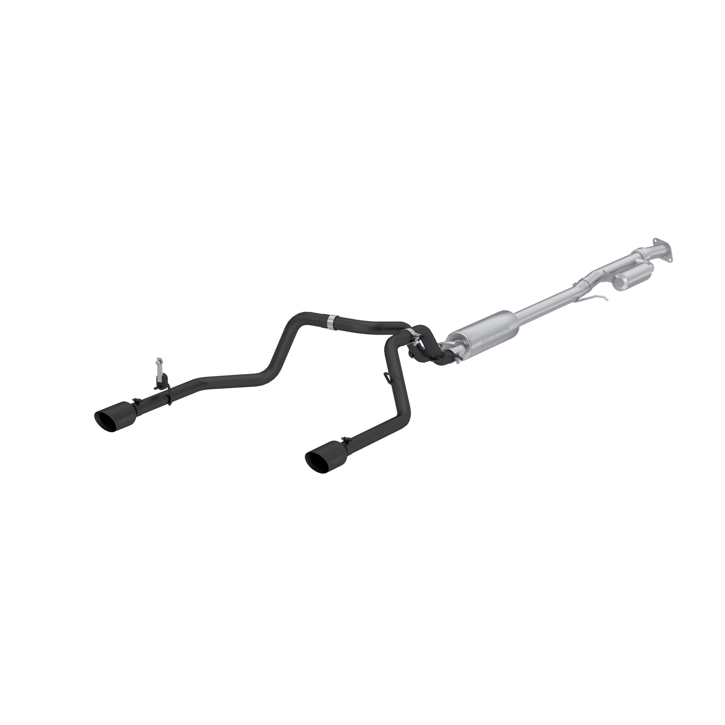 MBRP Exhaust 3in. Cat-Back. 2.5in Dual Rear. BLK S5021BLK