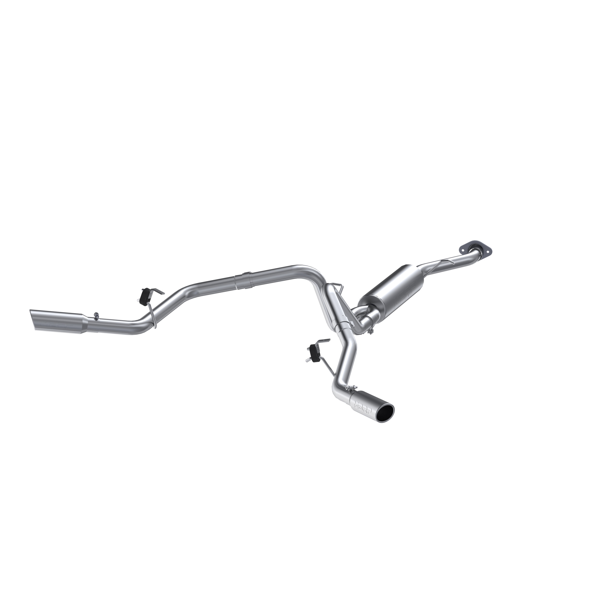 MBRP Exhaust 2.5in. Cat-Back. Dual Split Side Exit. AL S5022AL