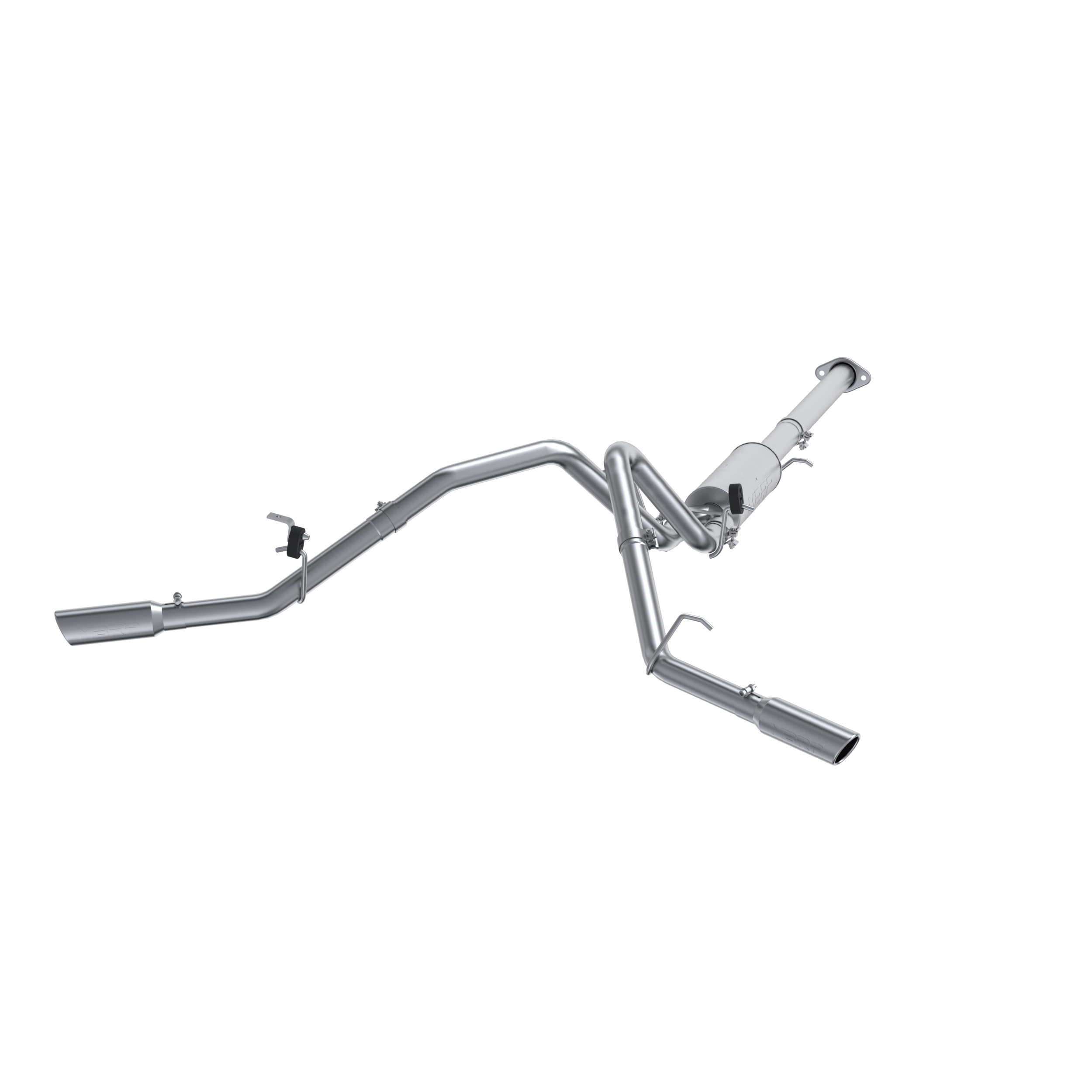 MBRP Exhaust 3in. Cat-Back. 2.5in. Dual Split Side Exit. AL S5038AL