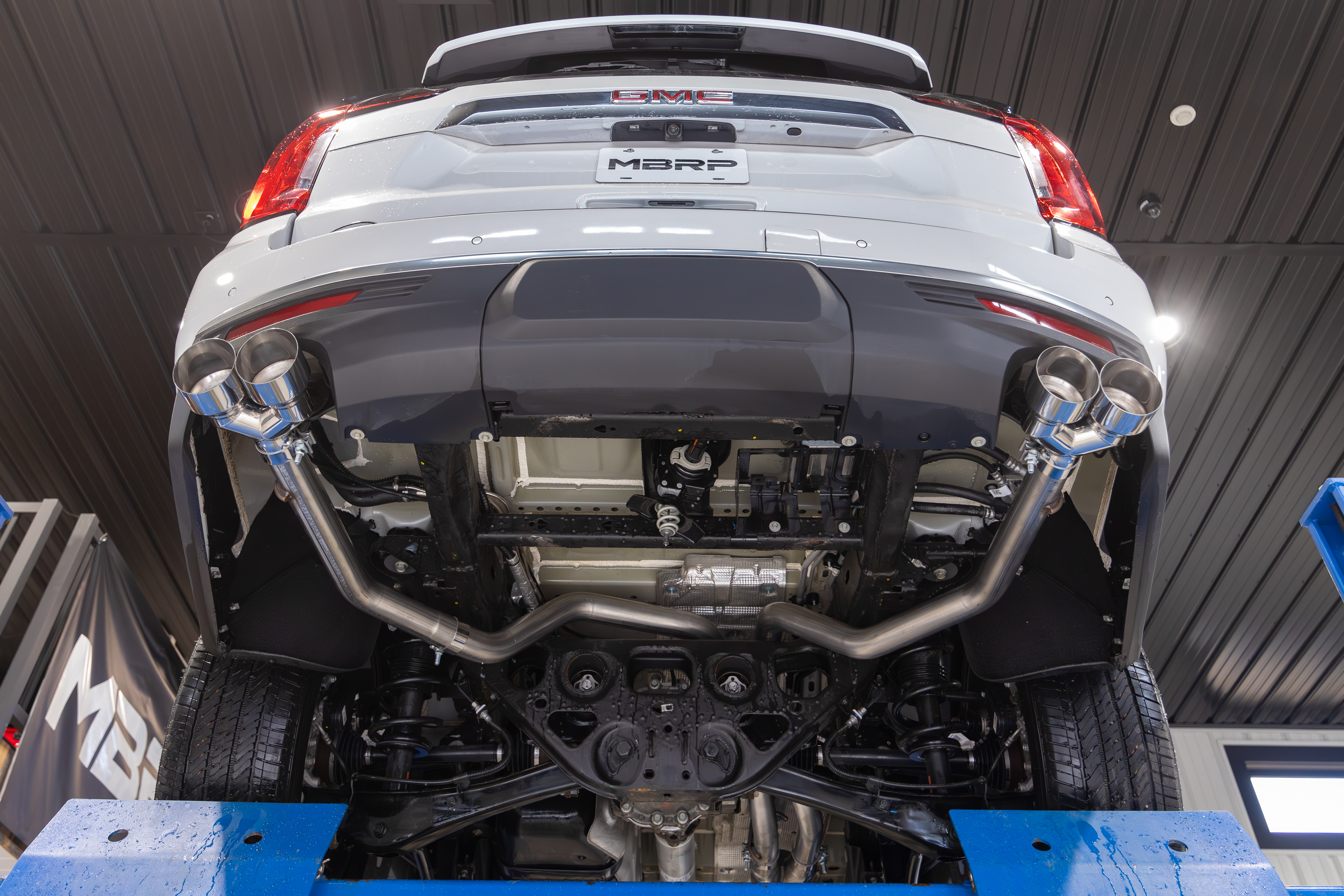 MBRP Exhaust MBRP 3 in. Cat-Back,  2.5in. Dual Split Rear Exit, AL S5059AL