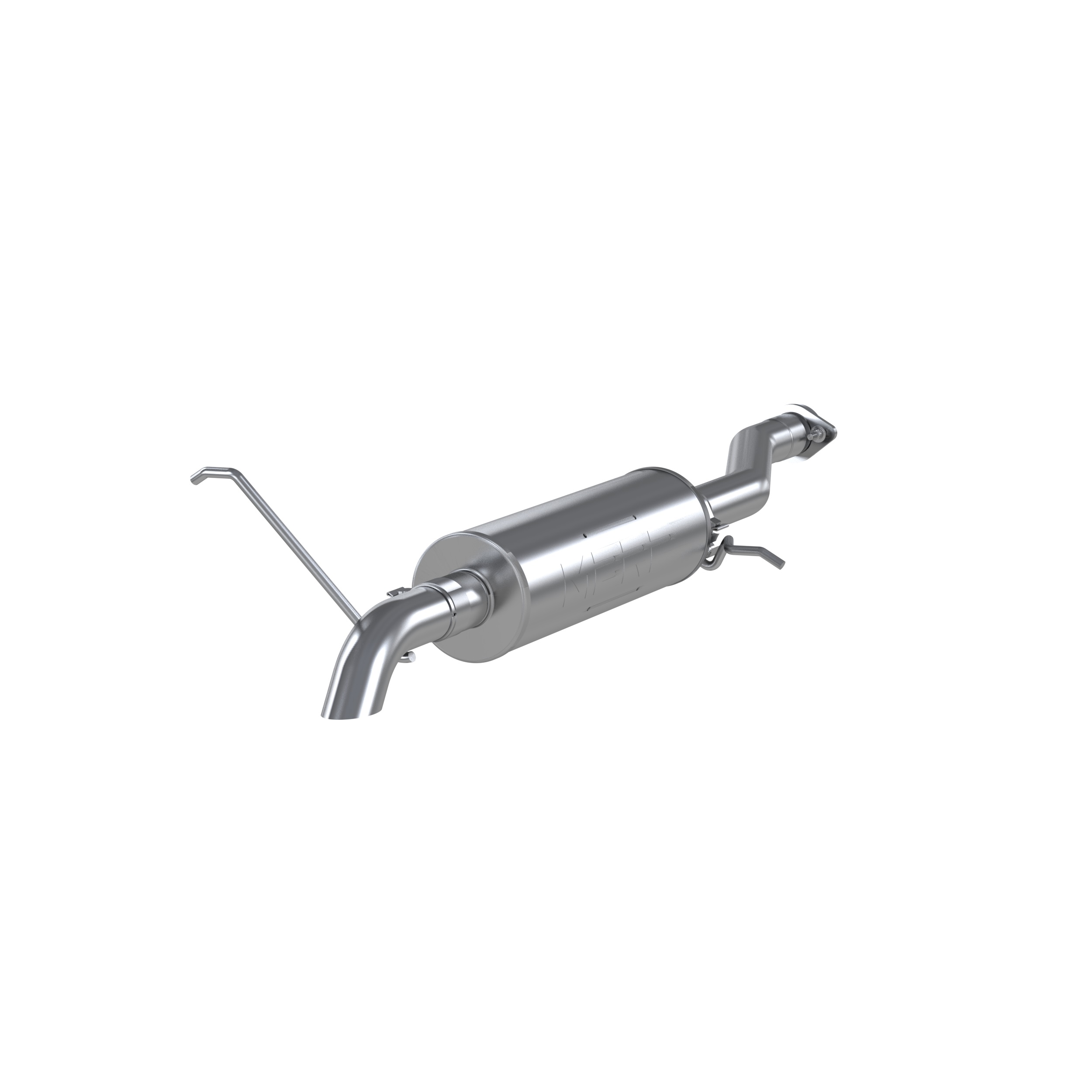 MBRP Exhaust 2.5in. Cat-Back. Pre-Axle Turn Down. AL S5052AL