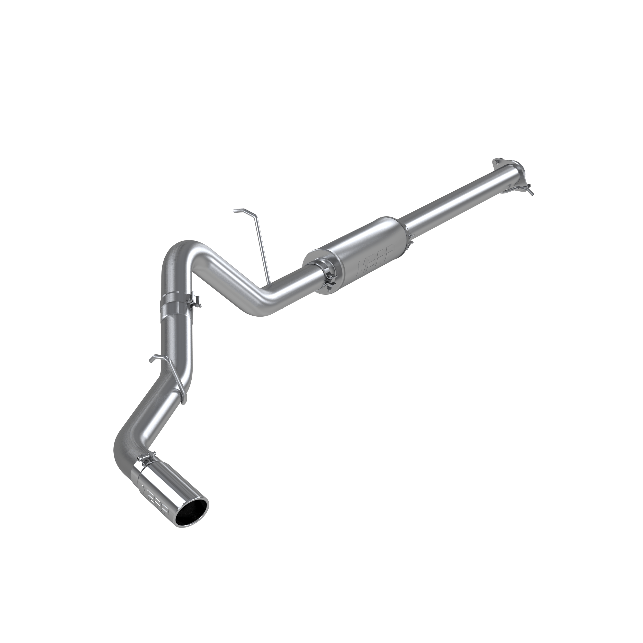 MBRP Exhaust 3.5in. Cat-Back. Single Side Exit. AL S5076AL