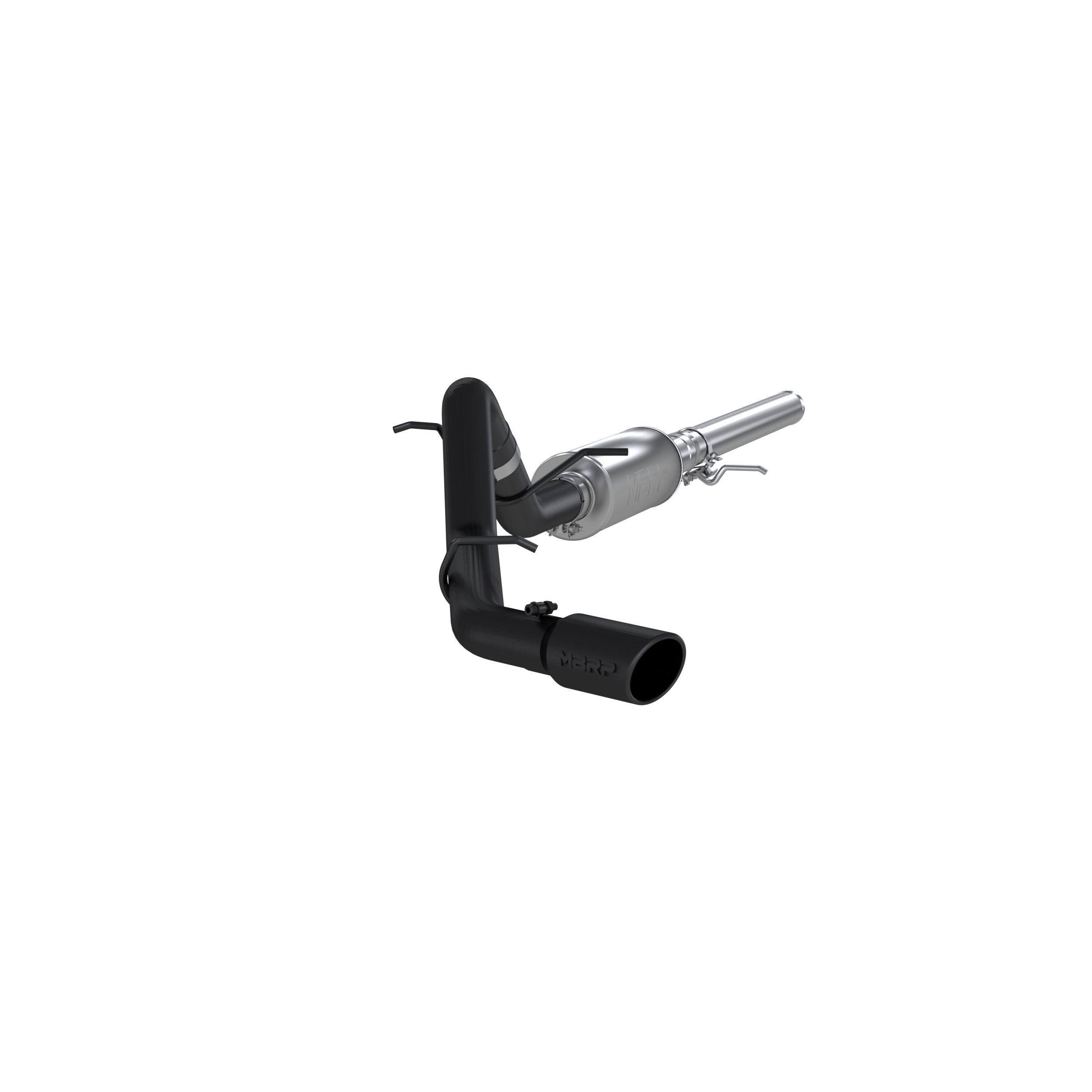 MBRP Exhaust 3in. Cat-Back. Single Side Exit. BLK S5080BLK