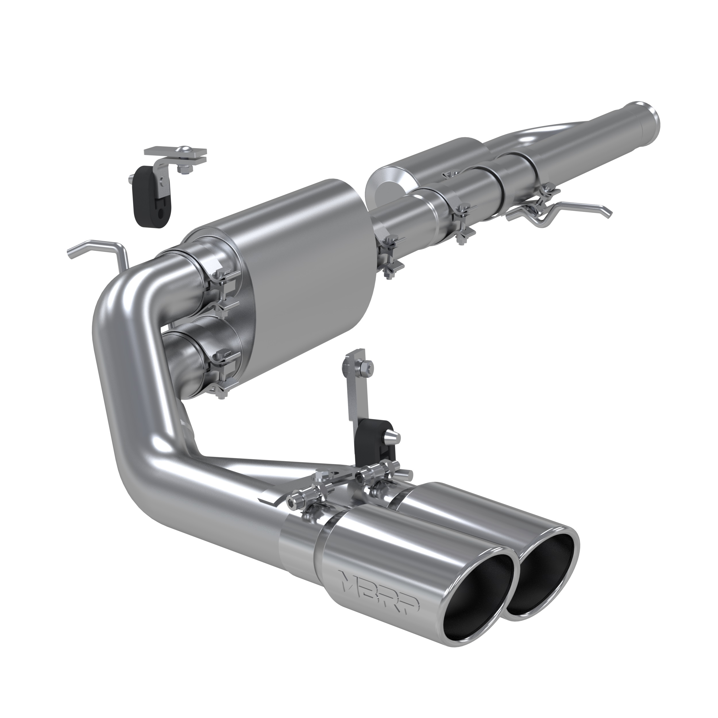 MBRP Exhaust 3in. Cat-Back. Pre-Axle Dual Side Exit. AL S5081AL