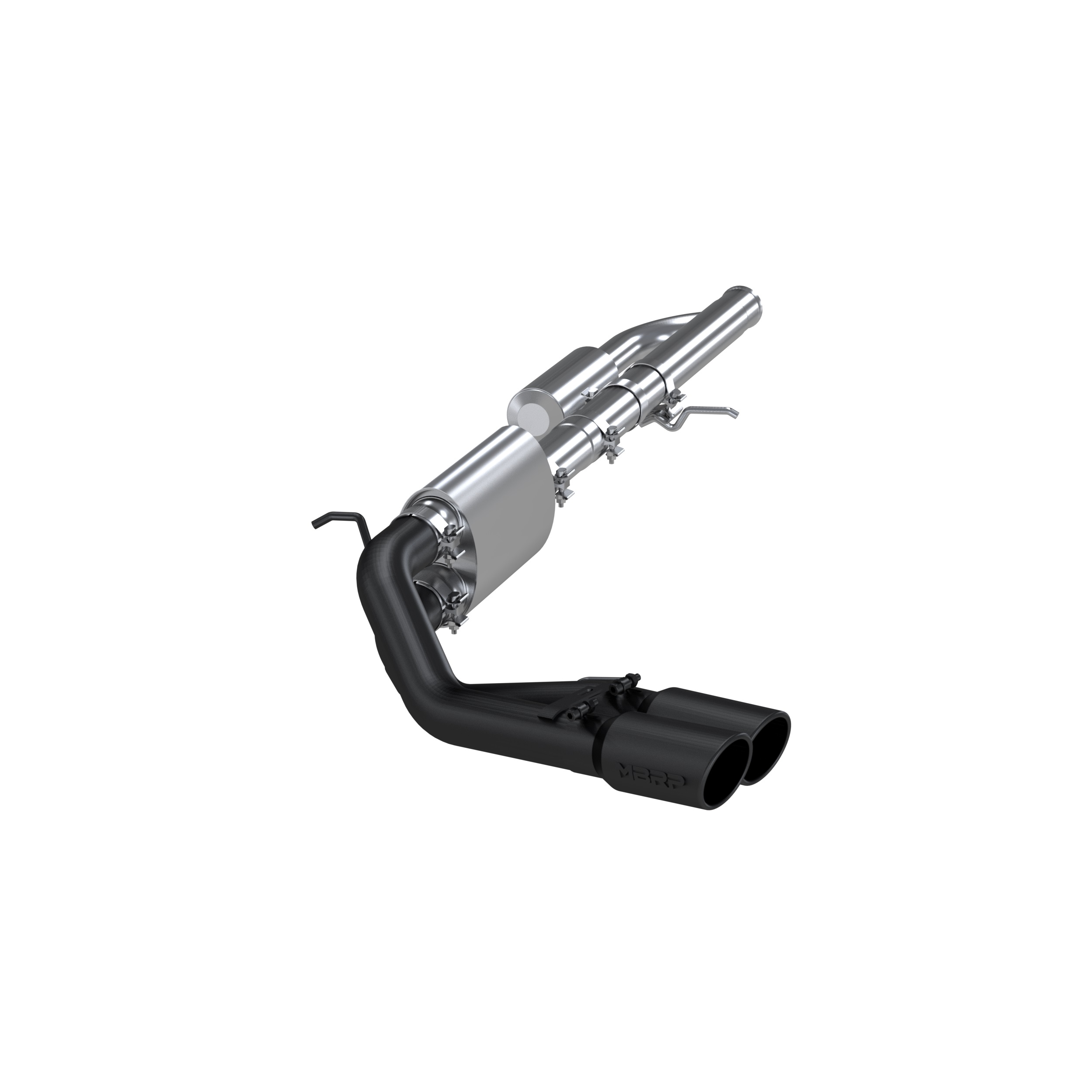 MBRP Exhaust 3in. Cat-Back. Pre-Axle Dual Side Exit. BLK S5081BLK