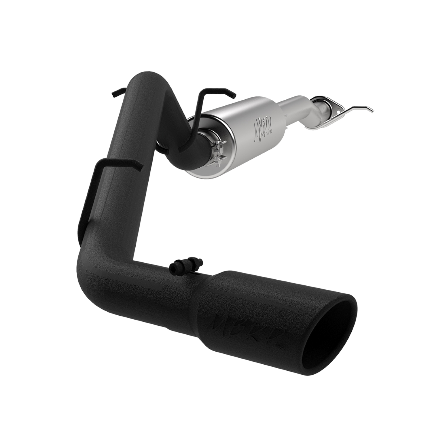 MBRP Exhaust 3in. Cat-Back. Single Side Exit. BLK S5090BLK