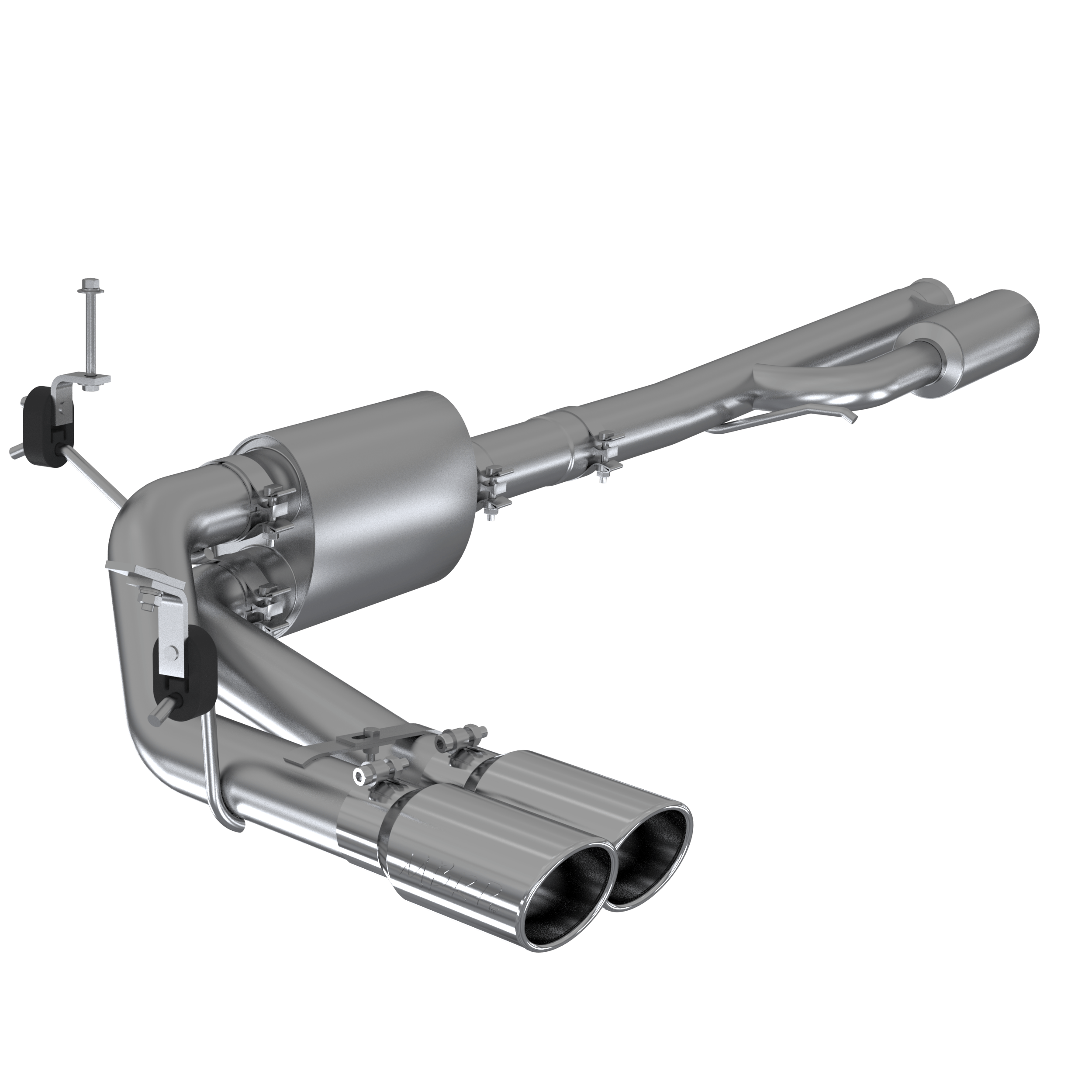 MBRP Exhaust 3in. Cat-Back. Pre-Axle Dual Side Exit. T304 S5092304