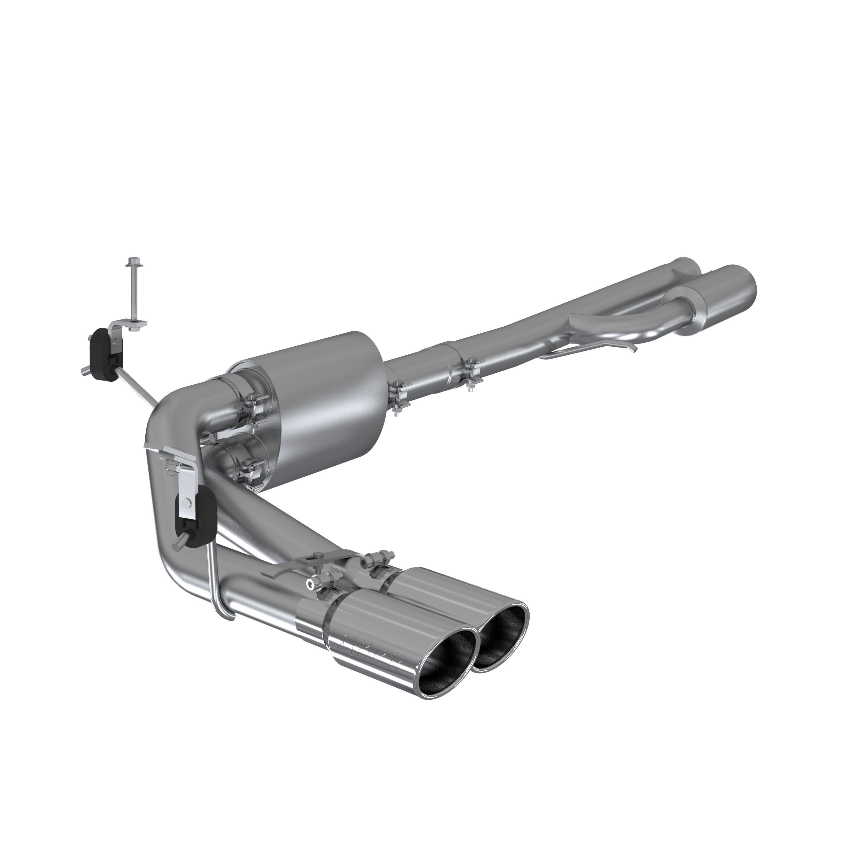 MBRP Exhaust 3in. Cat-Back. Pre-Axle Dual Side Exit. AL S5092AL