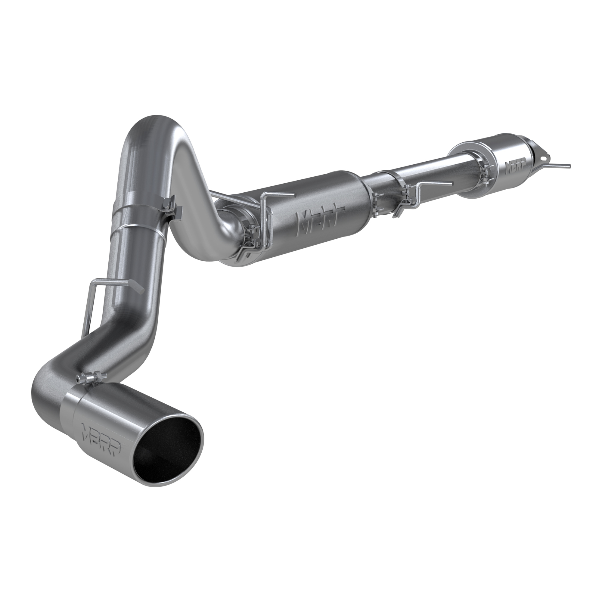 MBRP Exhaust 4in. Cat-Back. Single Side Exit. Street Version. AL S5093AL