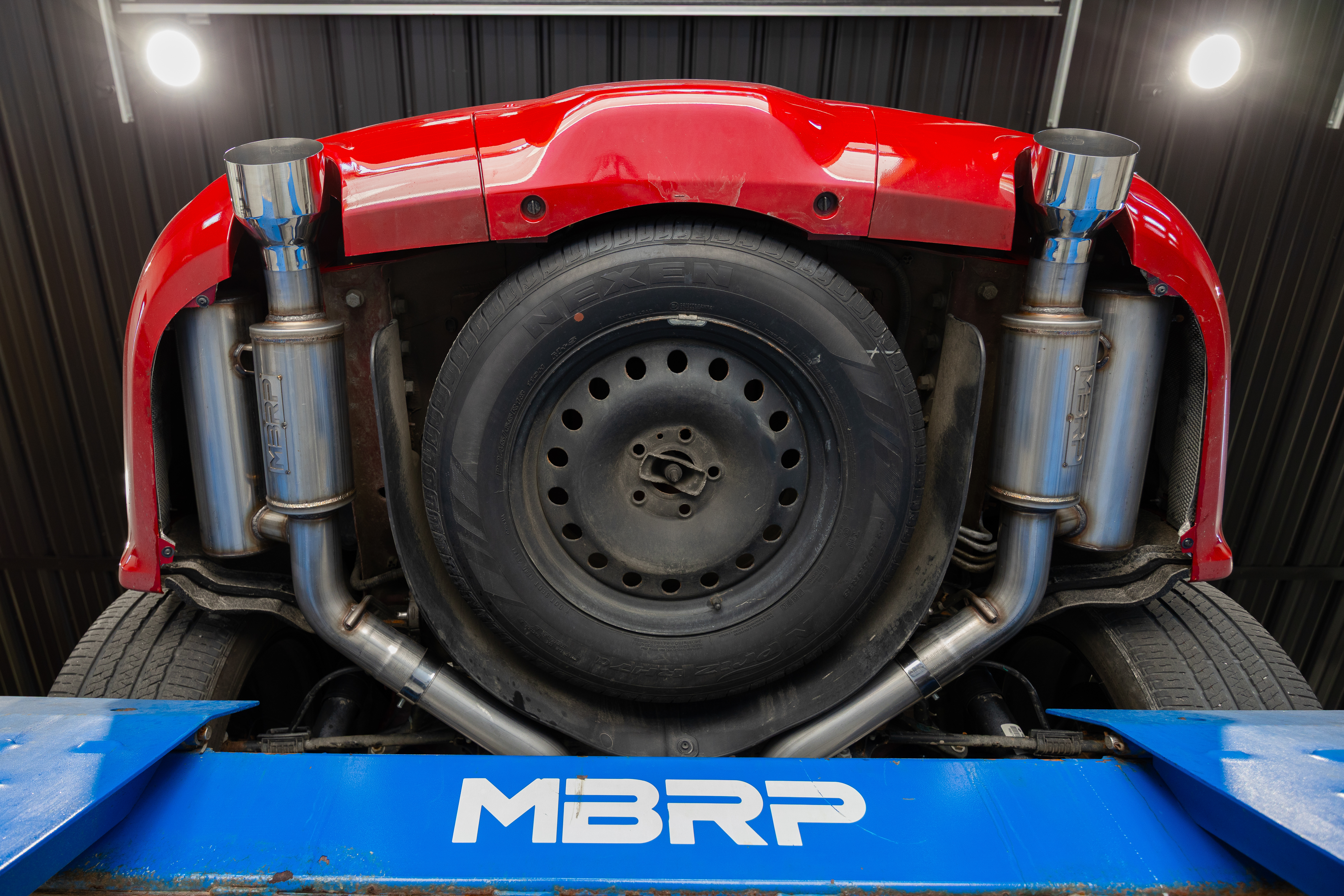 MBRP Exhaust MBRP 3inch Cat-Back, Dual Rear Exit, AL, Street S5107AL