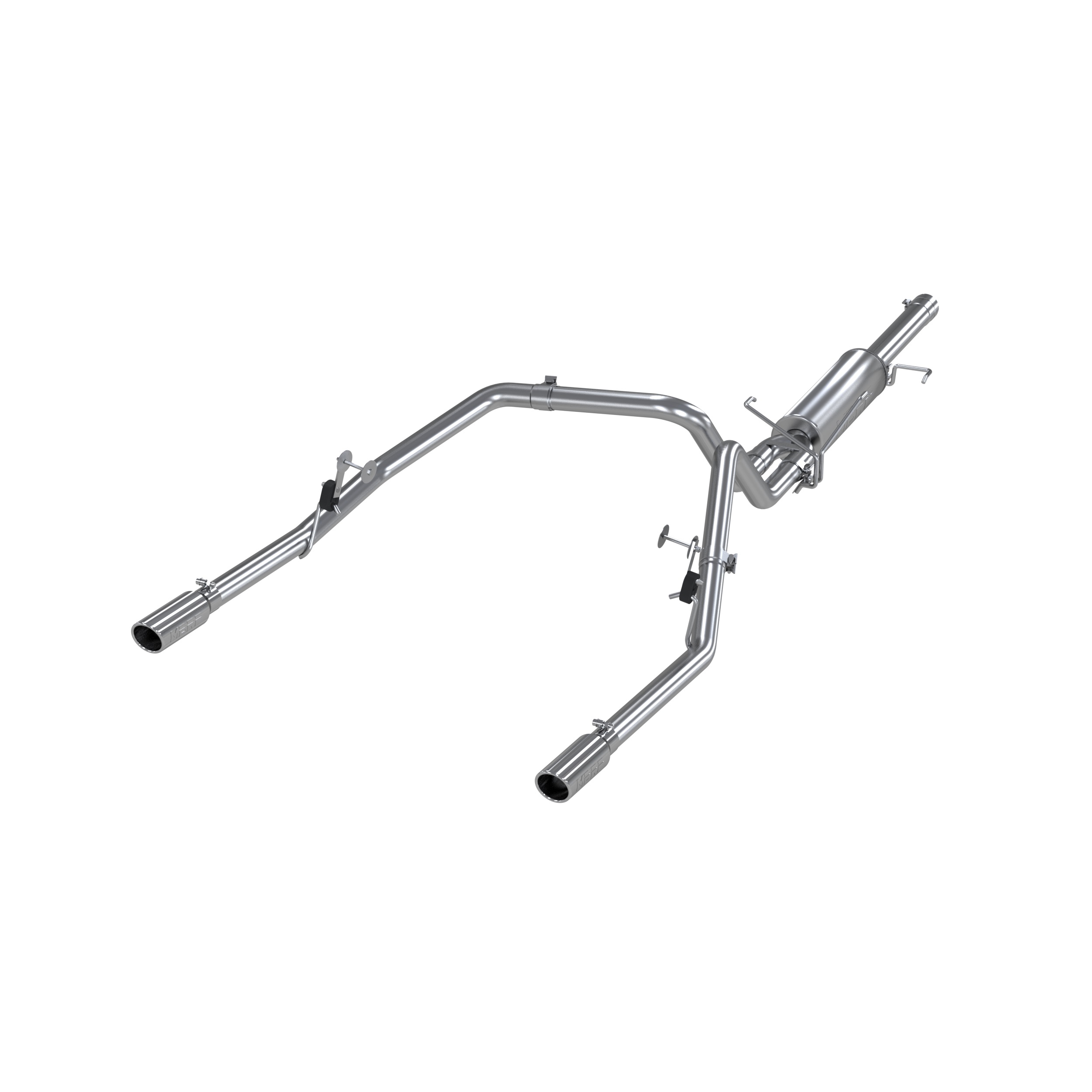 MBRP Exhaust 3in. Cat-Back. 2.5in. Dual Split Rear Exit. T409 S5108409