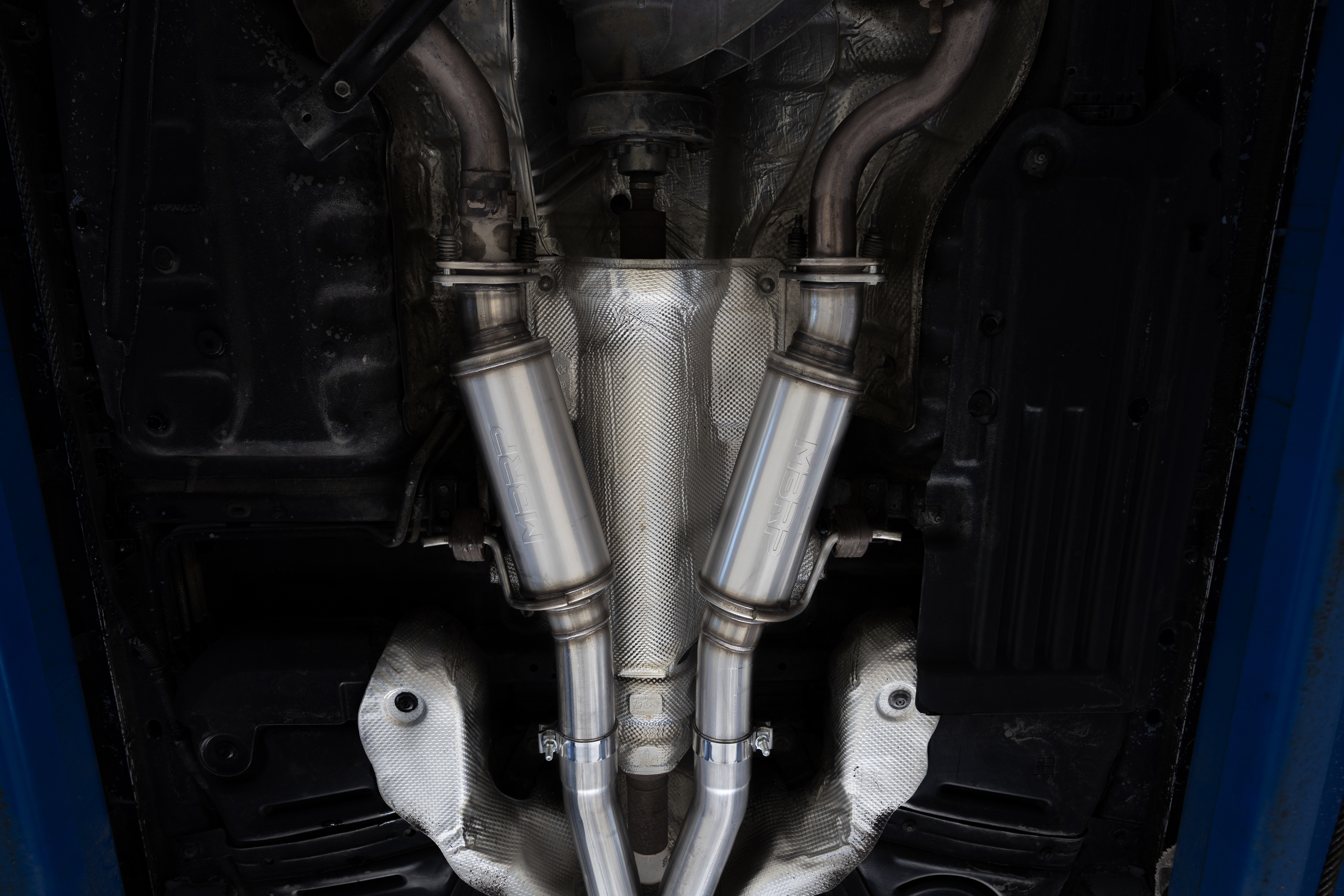 MBRP Exhaust MBRP 3inch Cat-Back, Dual Rear Exit, AL, Street S5109AL